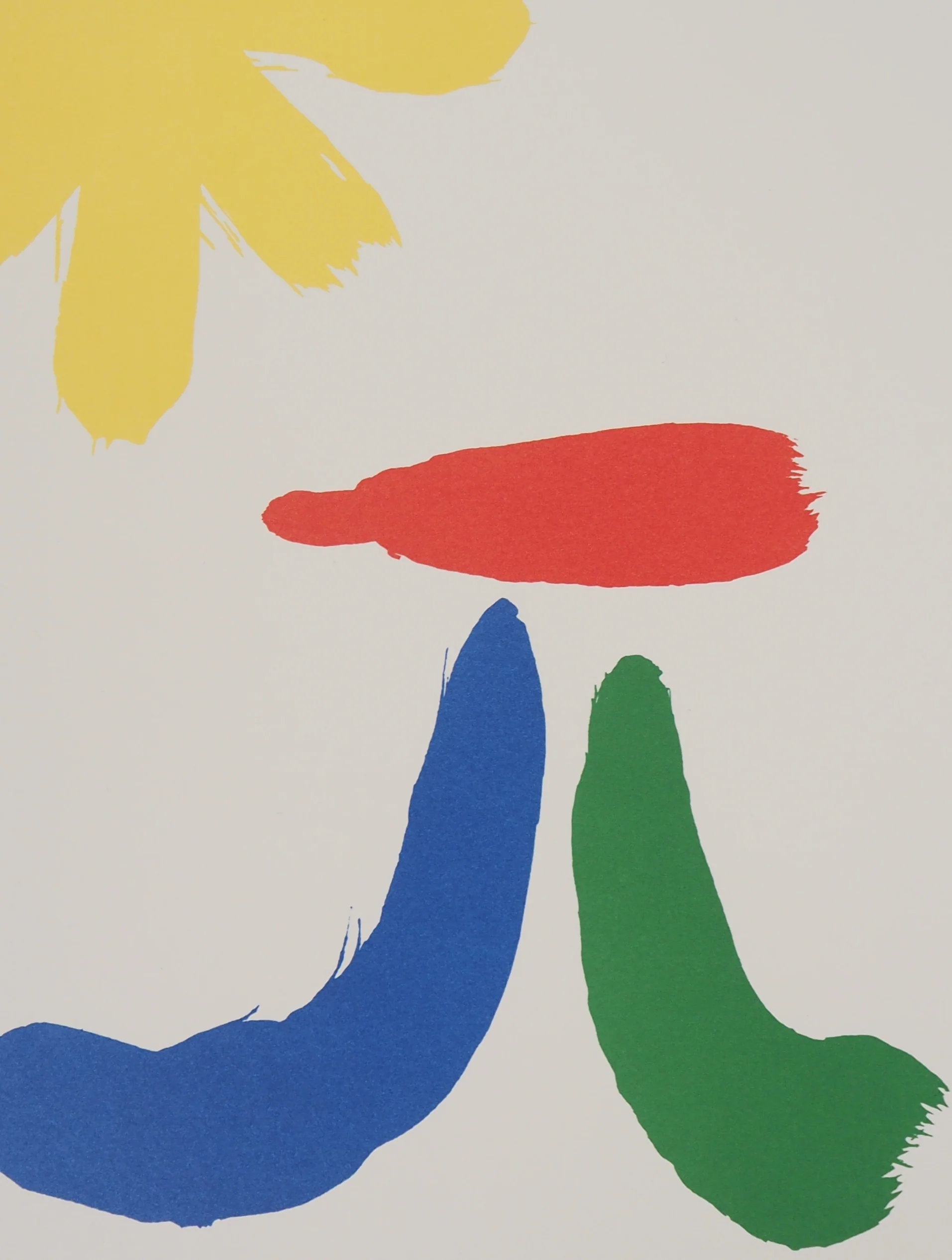 Joan MIRO, Personnage surréaliste et le Soleil, Lithographie signée - Image 4