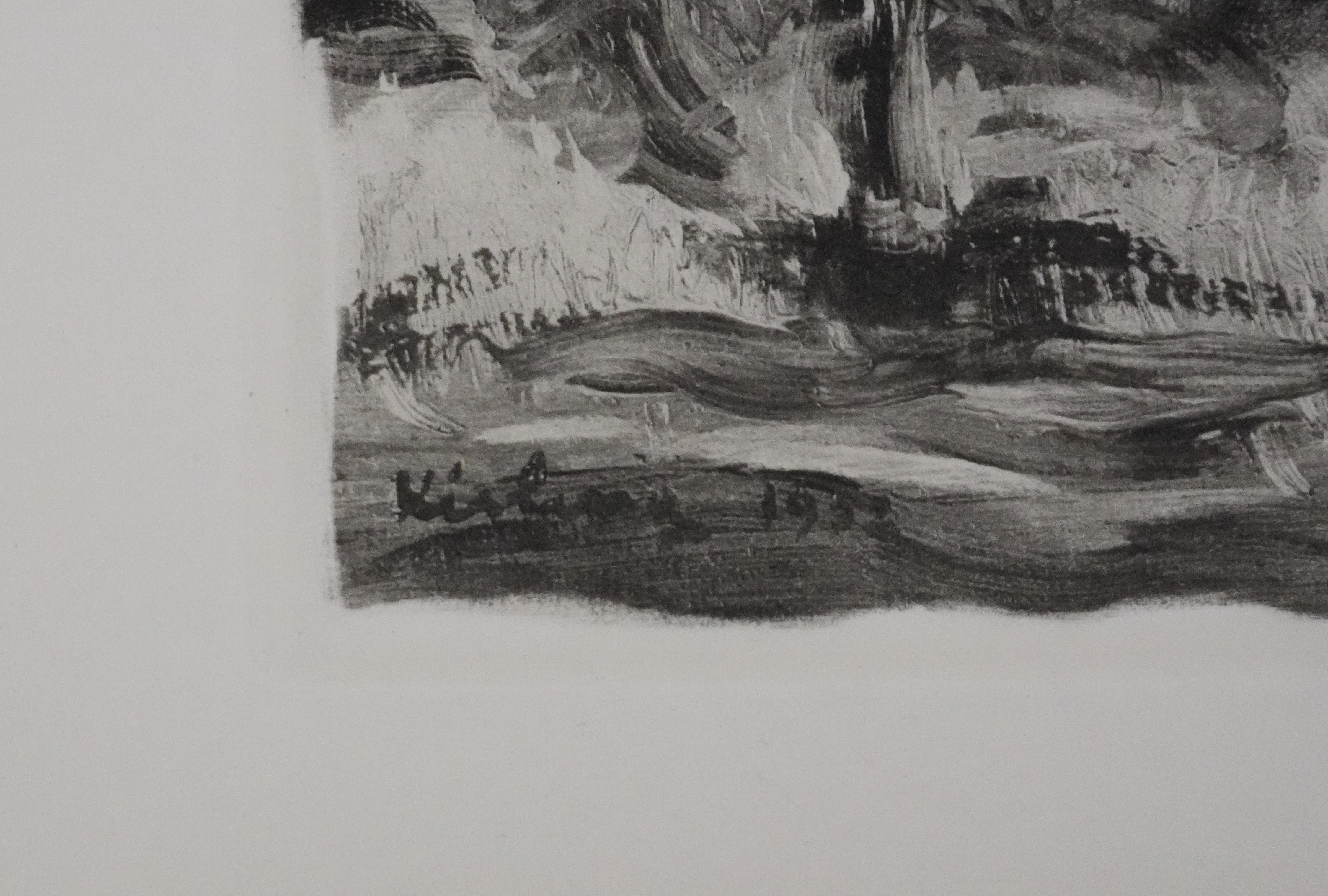 Moise KISLING : Paysage provençal, Lithographie originale signée - Image 3