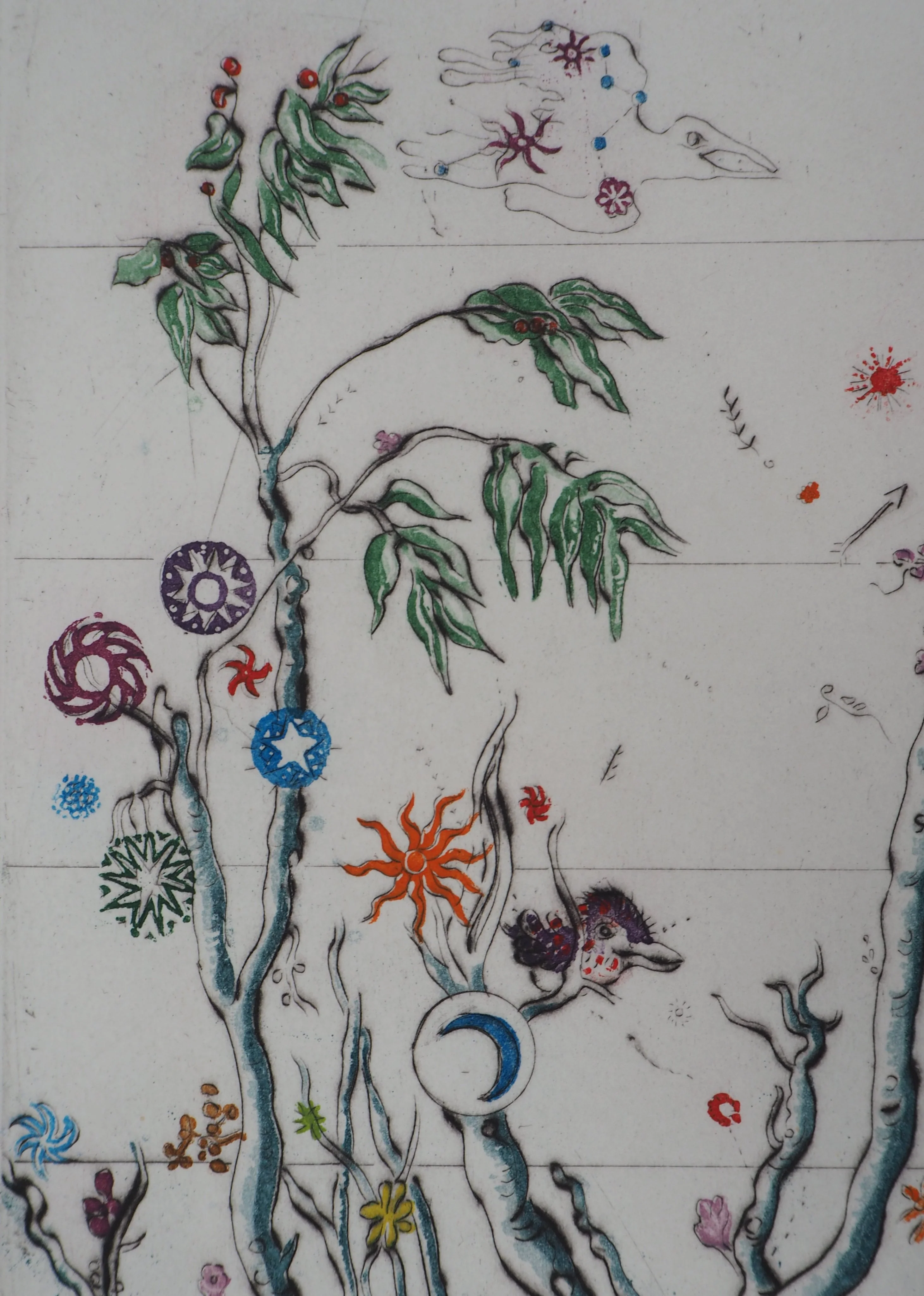 Mordecaï MOREH : L’œuf, Gravure originale signée - Image 6