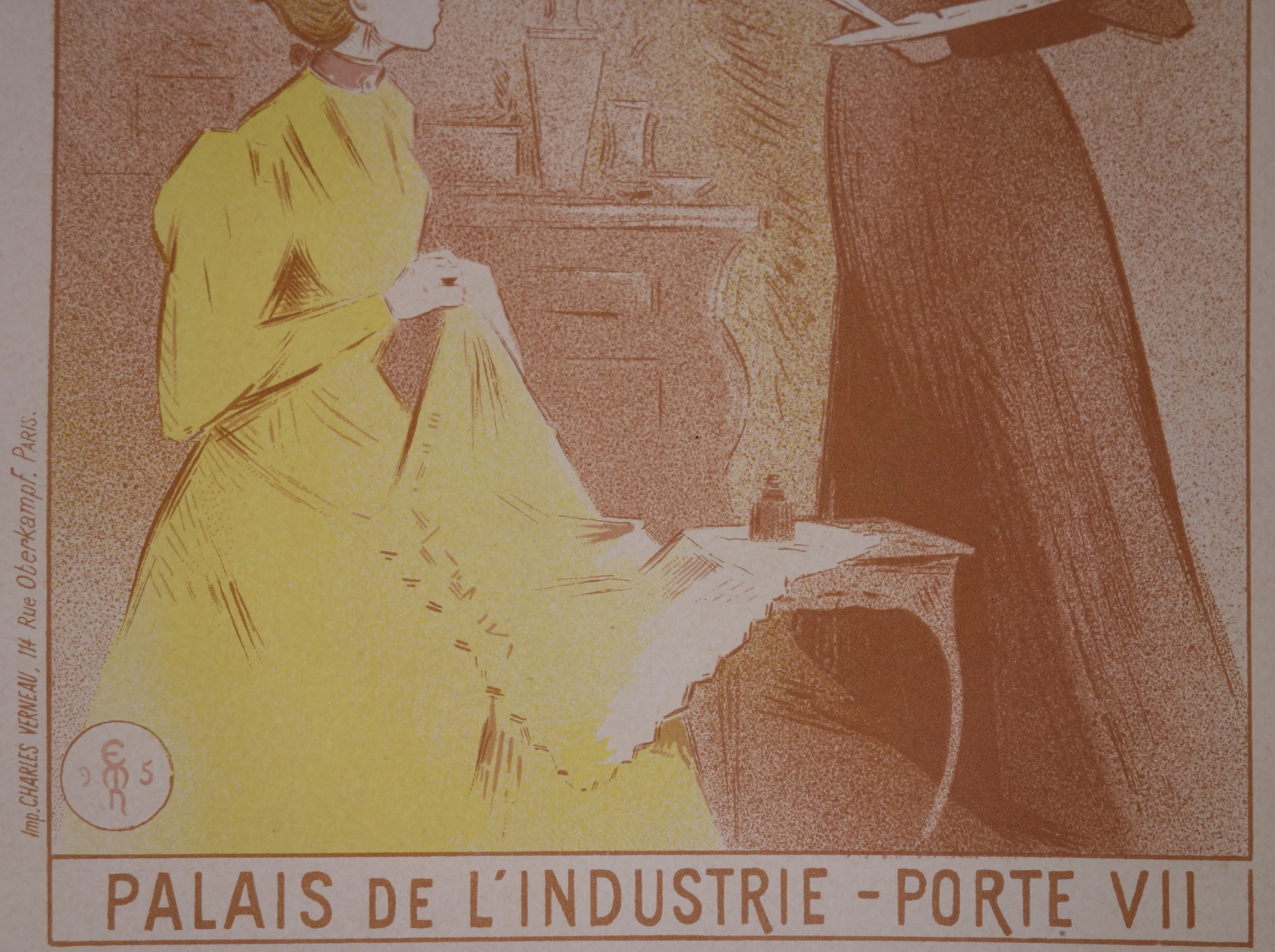 Étienne Adolphe MOREAU-NÉLATON : Les Arts de la Femme, Lithographie originale signée - Image 6