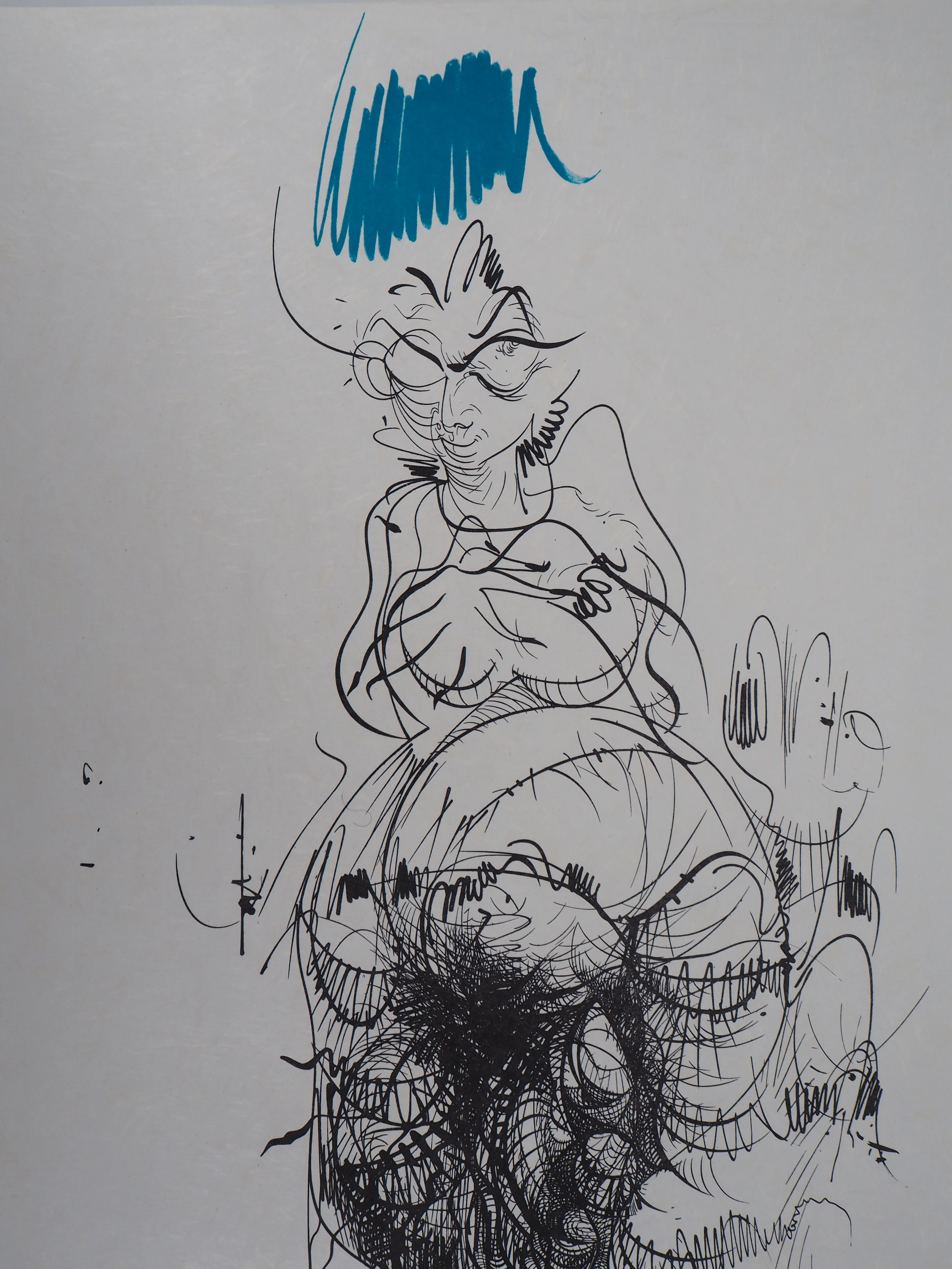 Raymond MORETTI : La danse féminine, Lithographie originale signée - Image 3