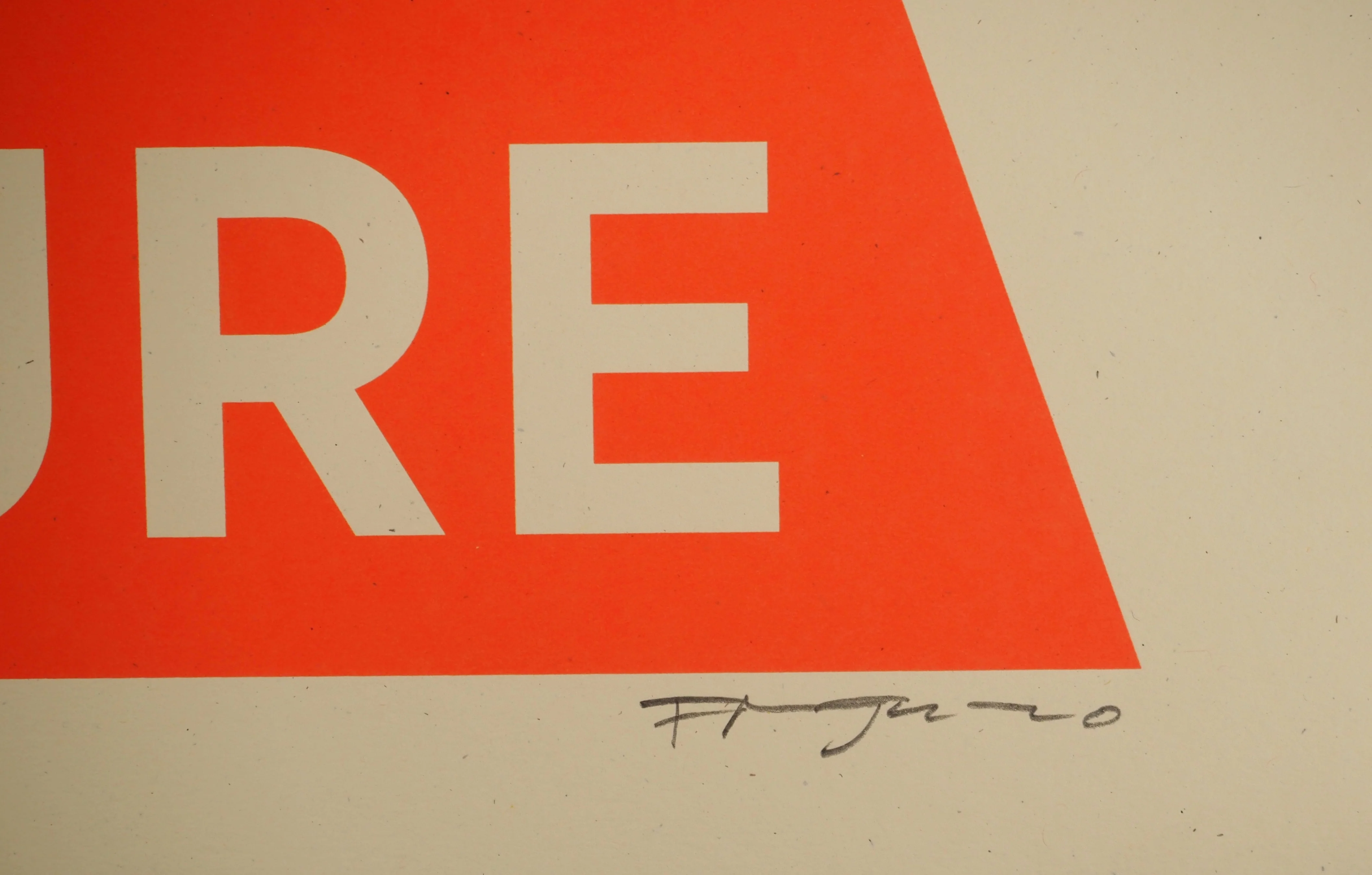 Nevermade (Thomas Wimberly) : Vote Your Future, Sérigraphie originale signée - Image 2