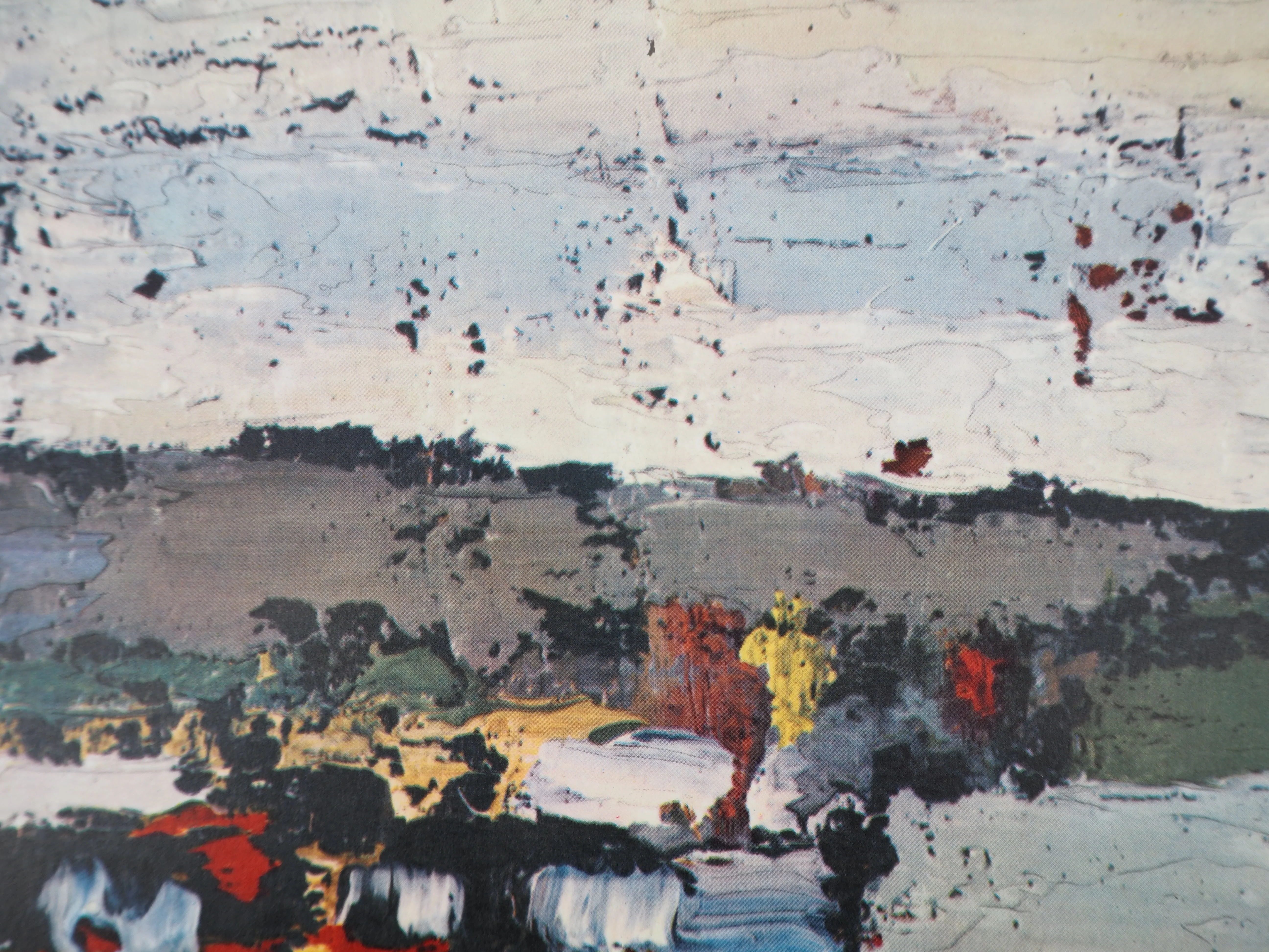 Nicolas DE STAEL : Bateau sur la Seine, Héliogravure - Image 4