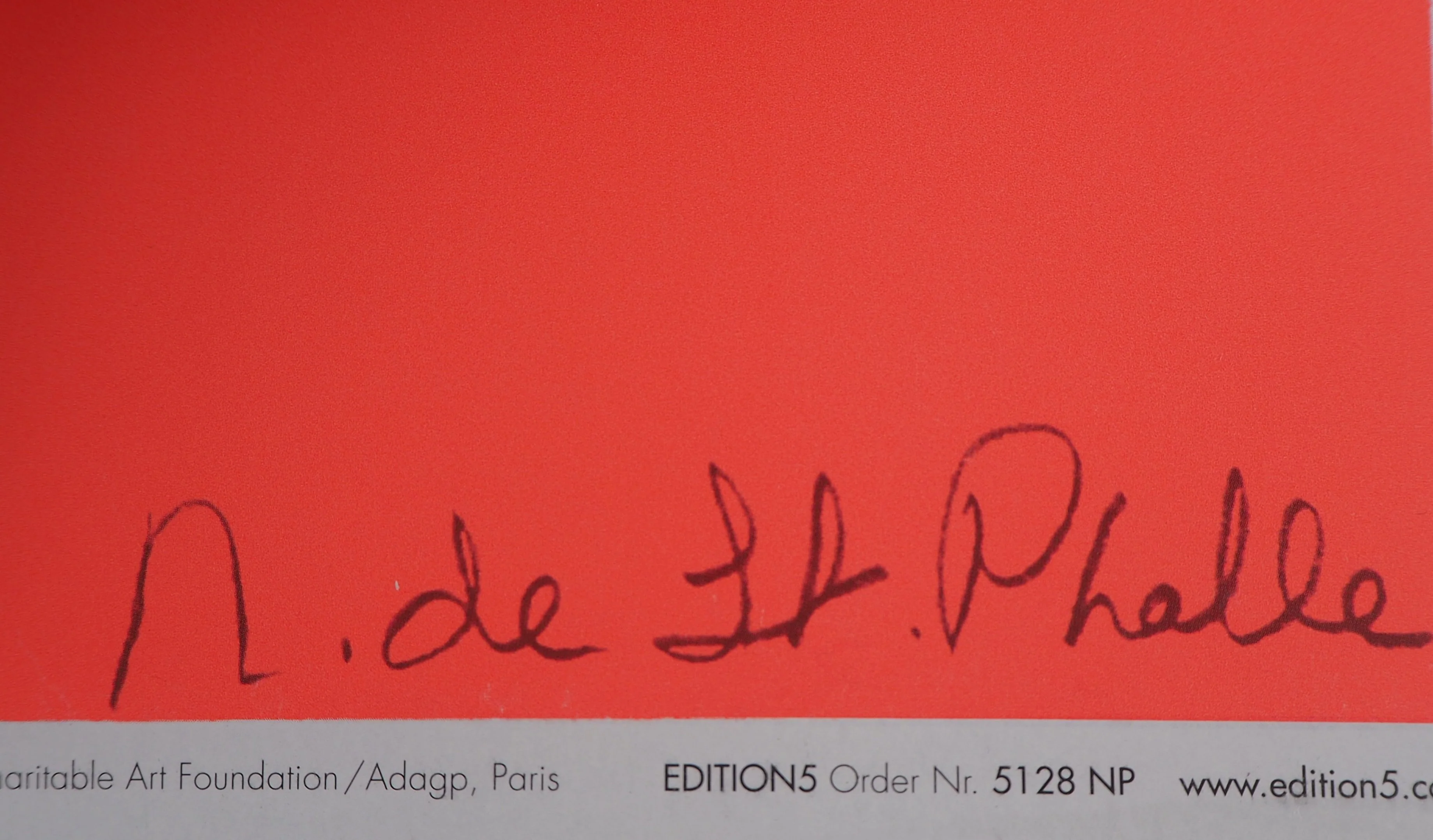 Niki de SAINT PHALLE : Nana qui danse, Tirage Offset Signée - Image 2