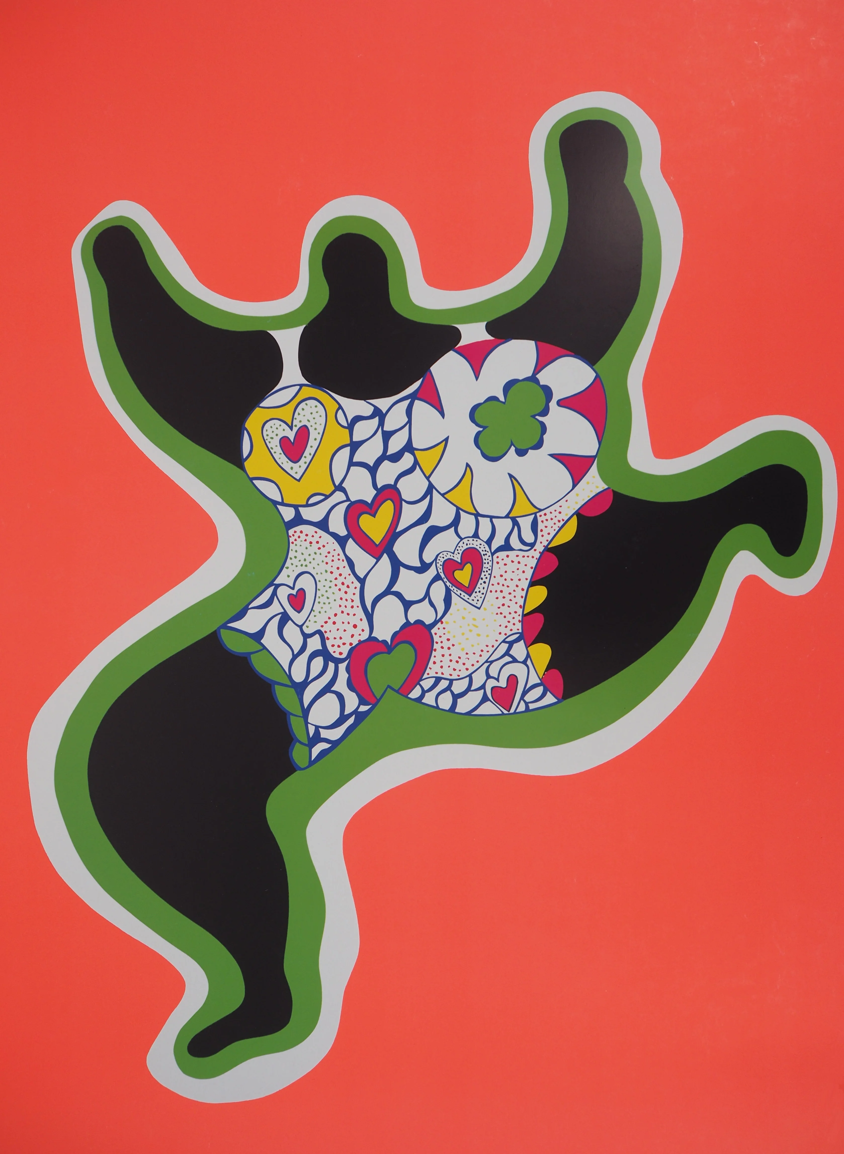 Niki de SAINT PHALLE : Nana qui danse, Tirage Offset Signée - Image 3