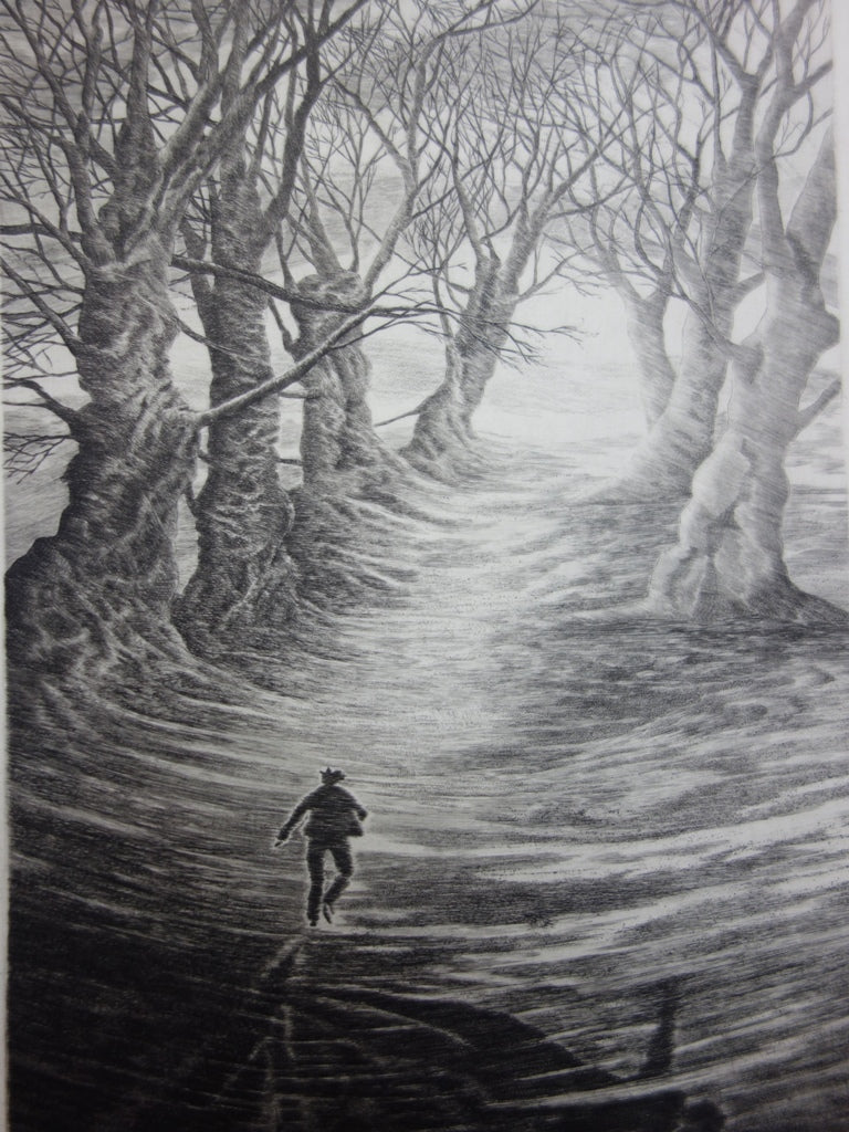Hélène NUÉ : Le Revenant, Gravure originale signée - Image 3