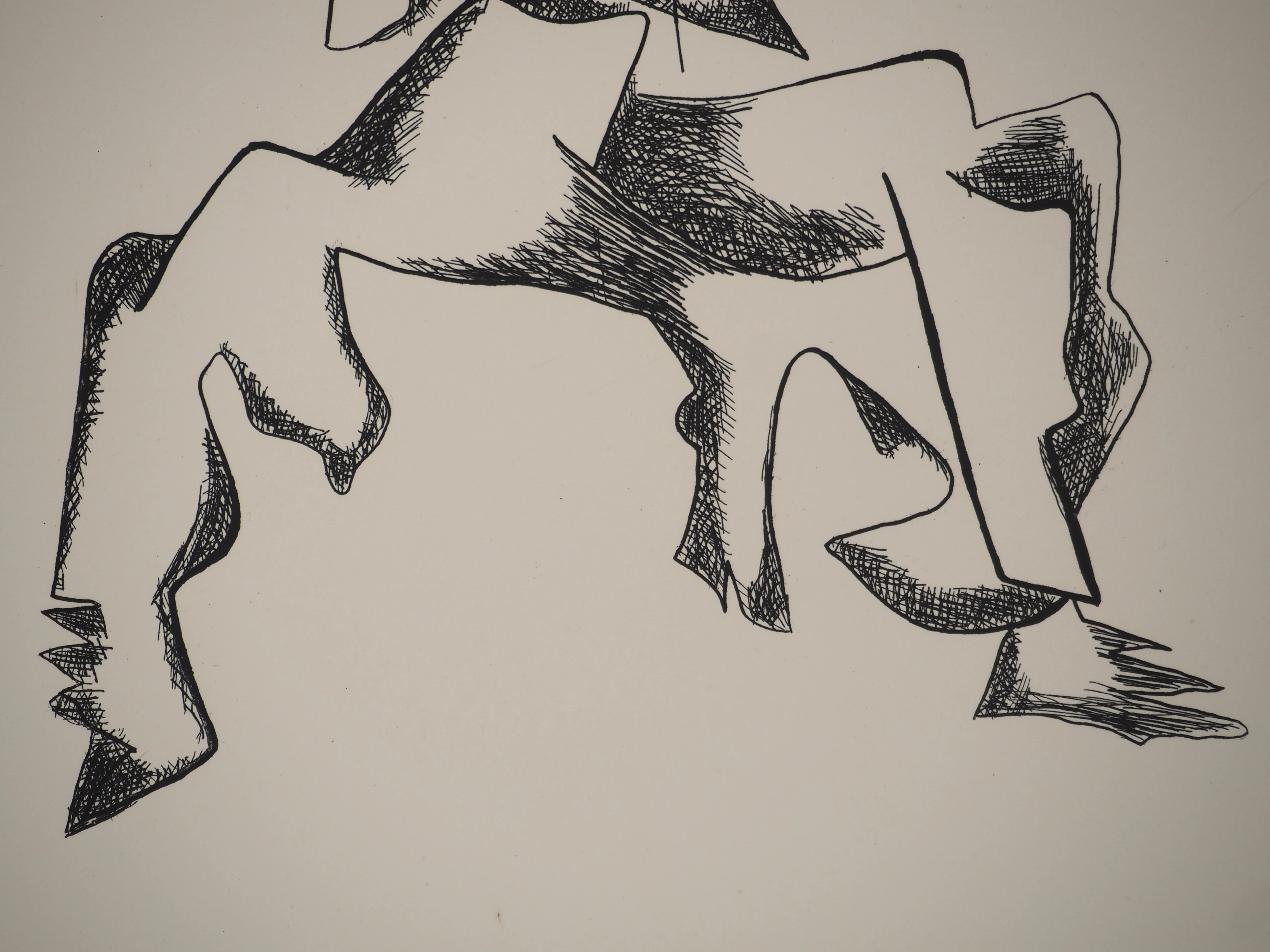 Ossip ZADKINE : Tendresse, Gravure originale signée - Image 7