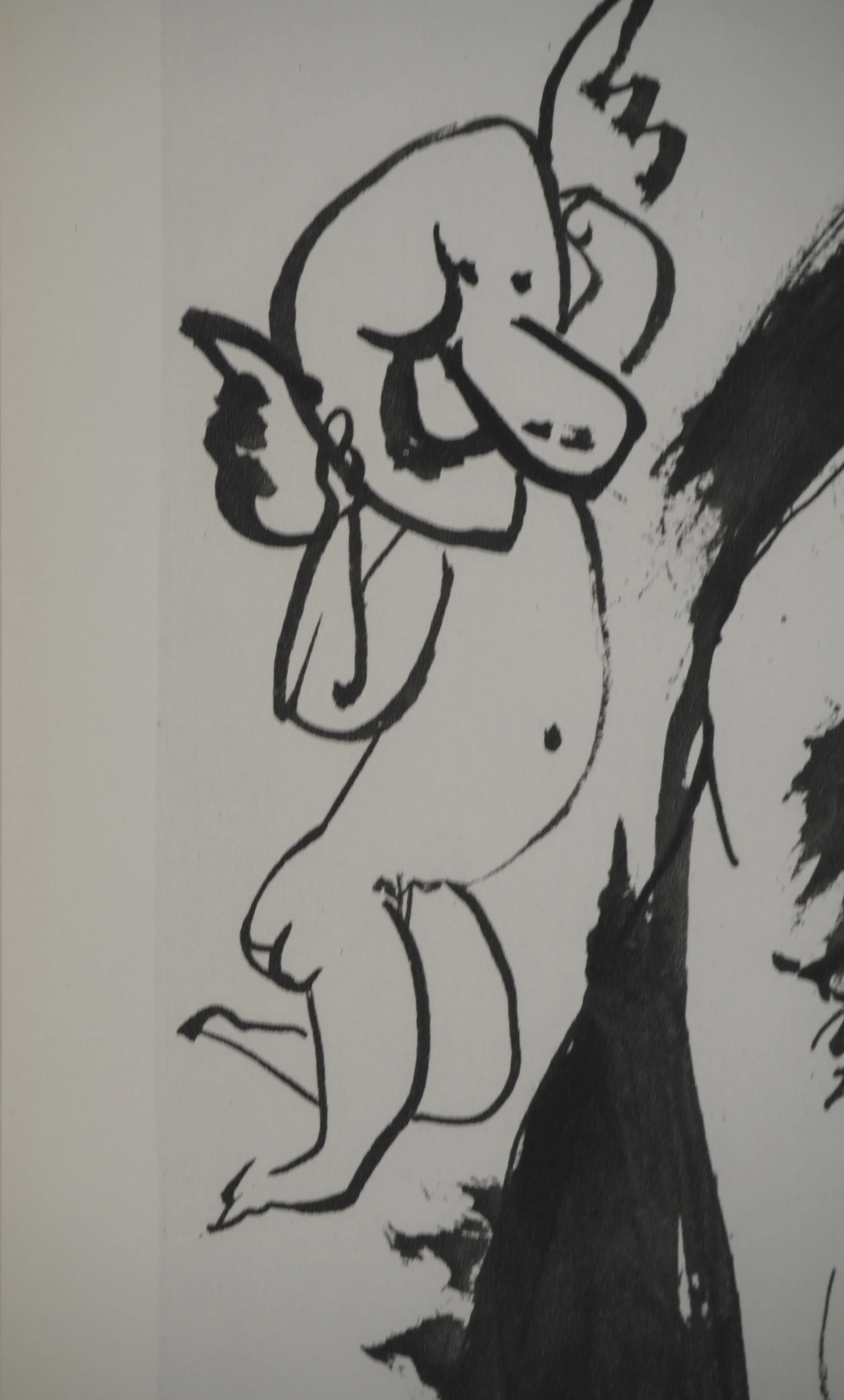 Pablo PICASSO : Comédie Humaine, L'ange démasqué et la jeune femme, Héliogravure - Image 5