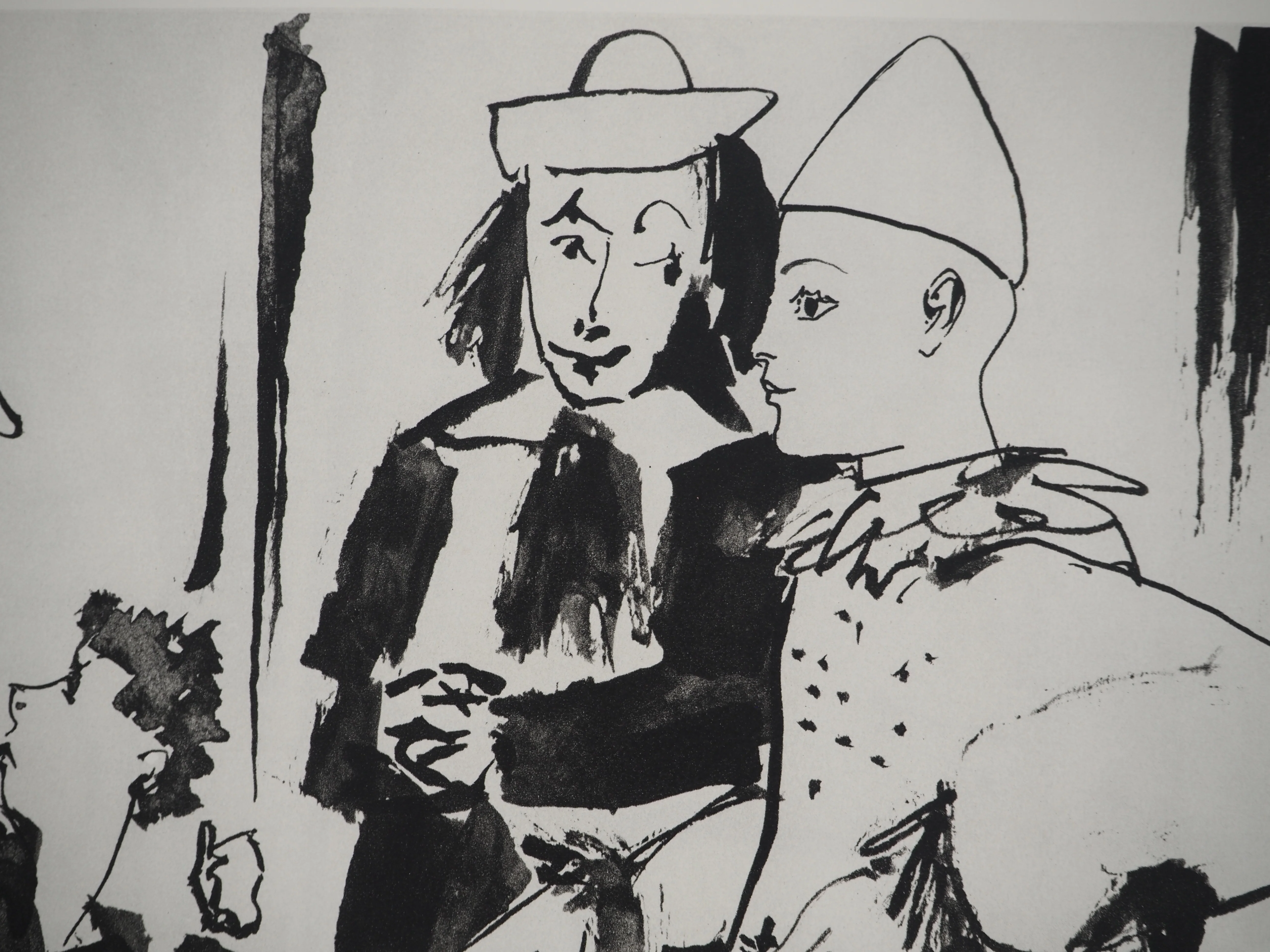 Pablo PICASSO : Comédie Humaine, Le cirque sensuel, Héliogravure - Image 2