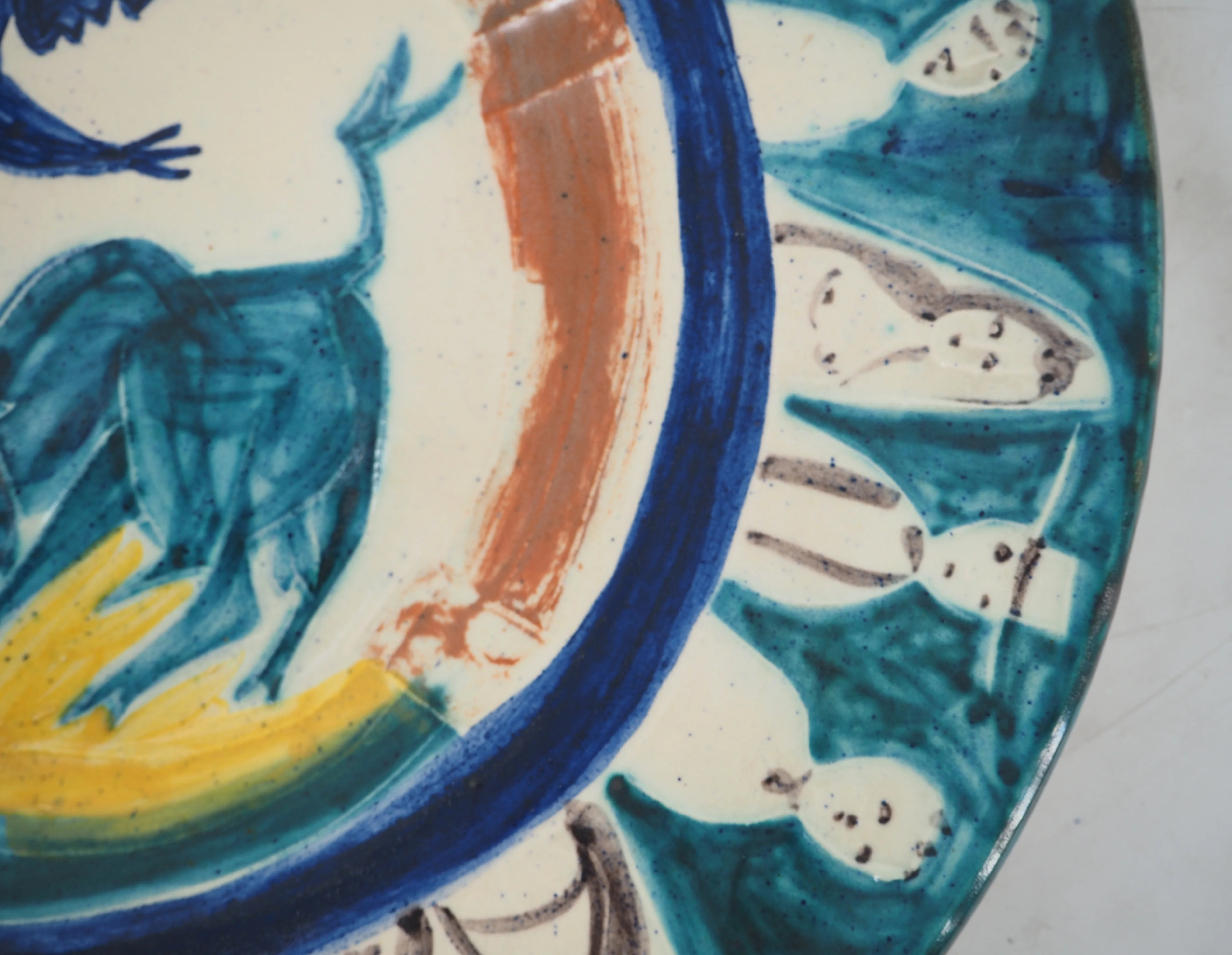 Pablo PICASSO : Corrida aux personnages, Céramique originale Madoura - Image 7