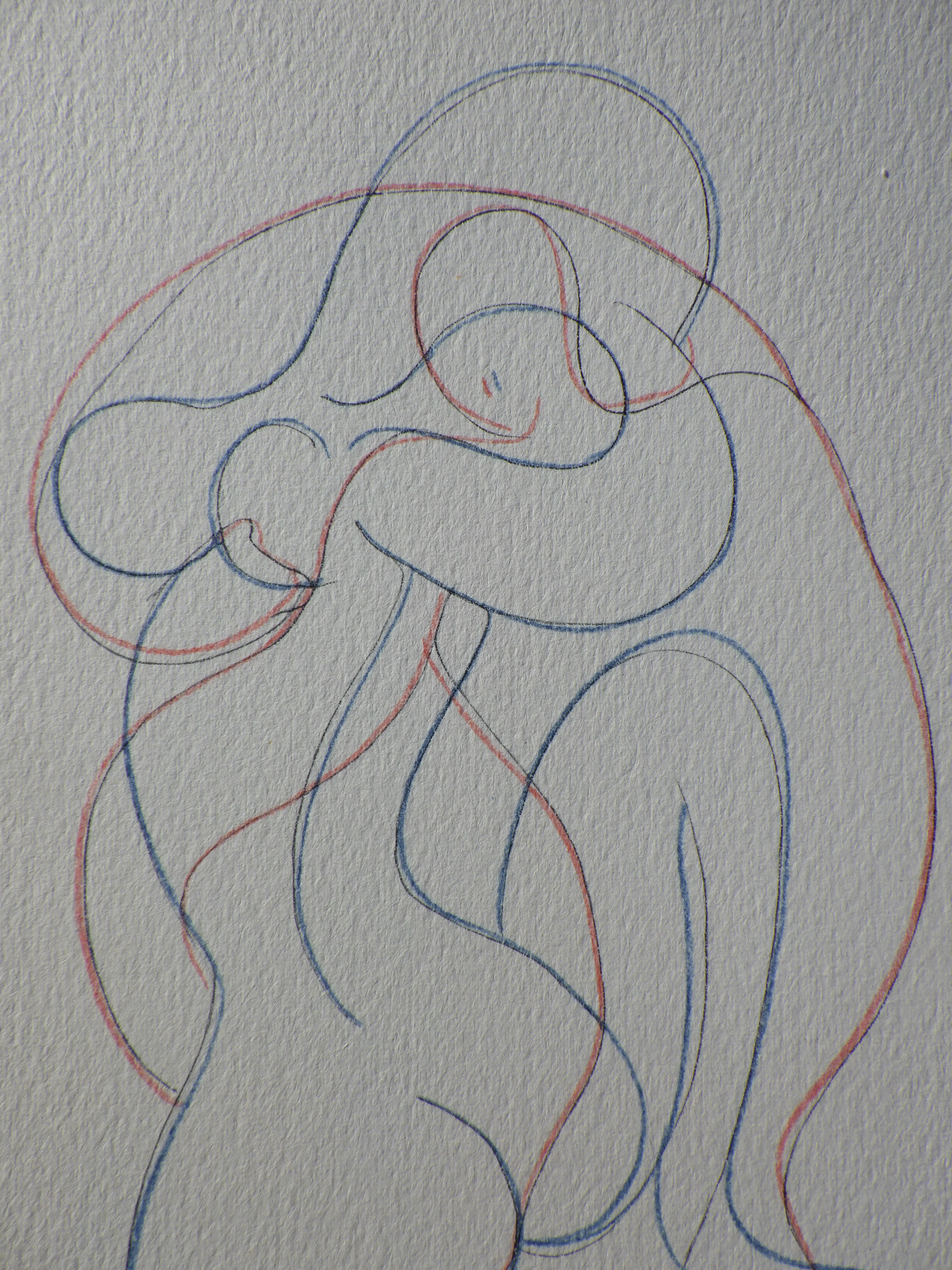 Pablo PICASSO : Couple entrelacé, Héliogravure - Image 4