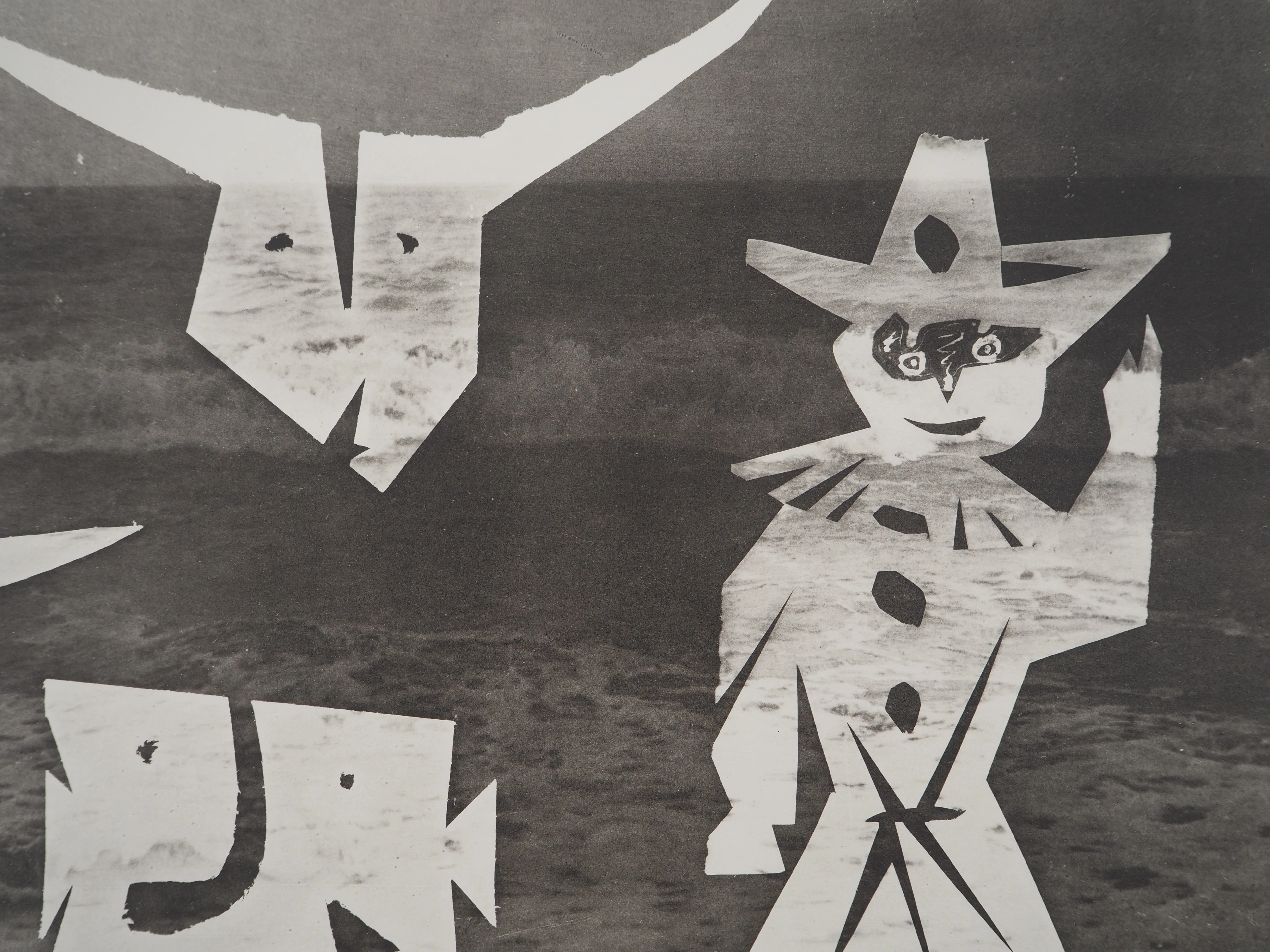 Pablo PICASSO : Diurnes, Le magicien aux toros, Phototypie originale - Image 4