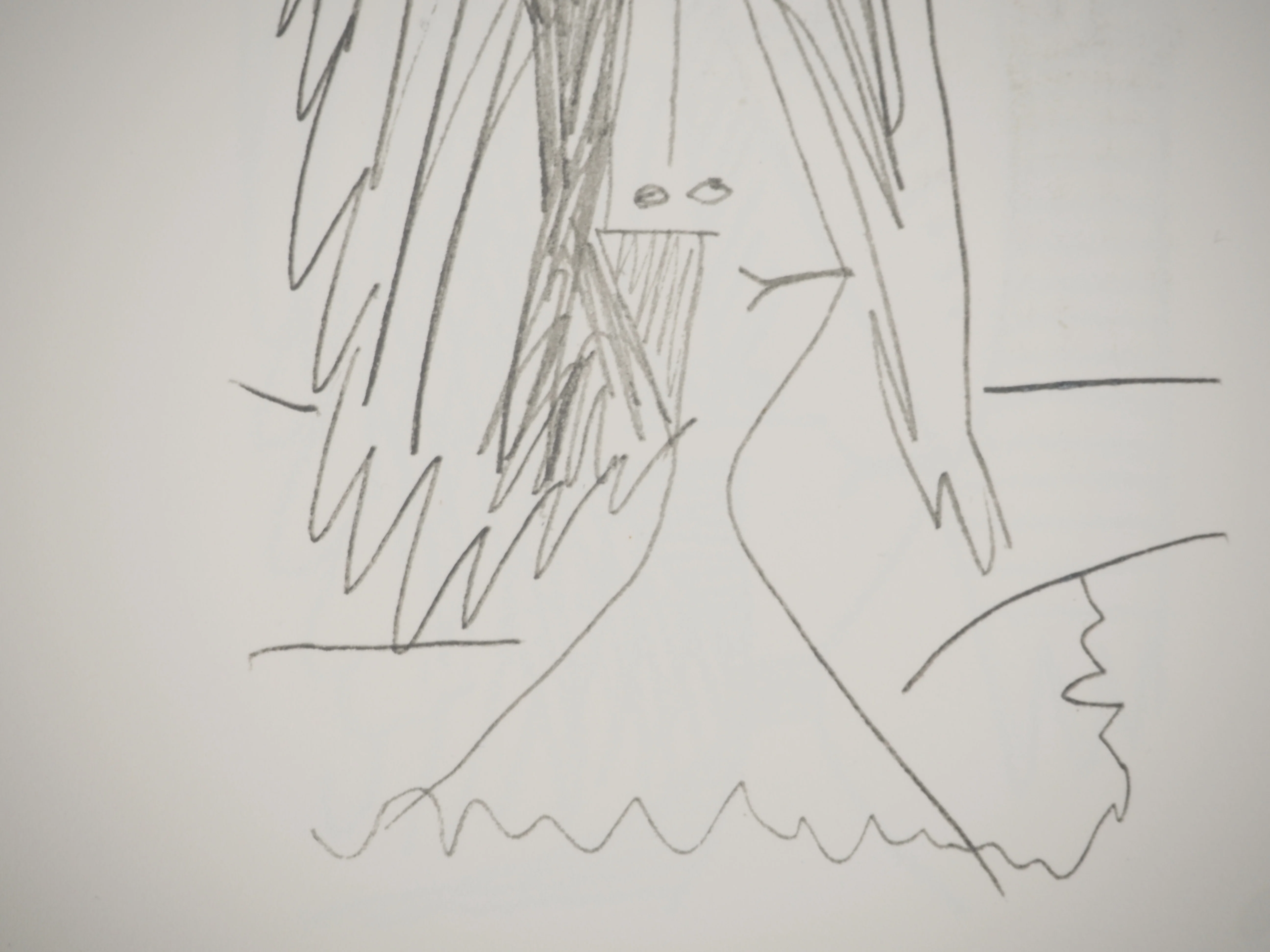 Pablo PICASSO : Le Goût du Bonheur, Totem, Lithographie - Image 5