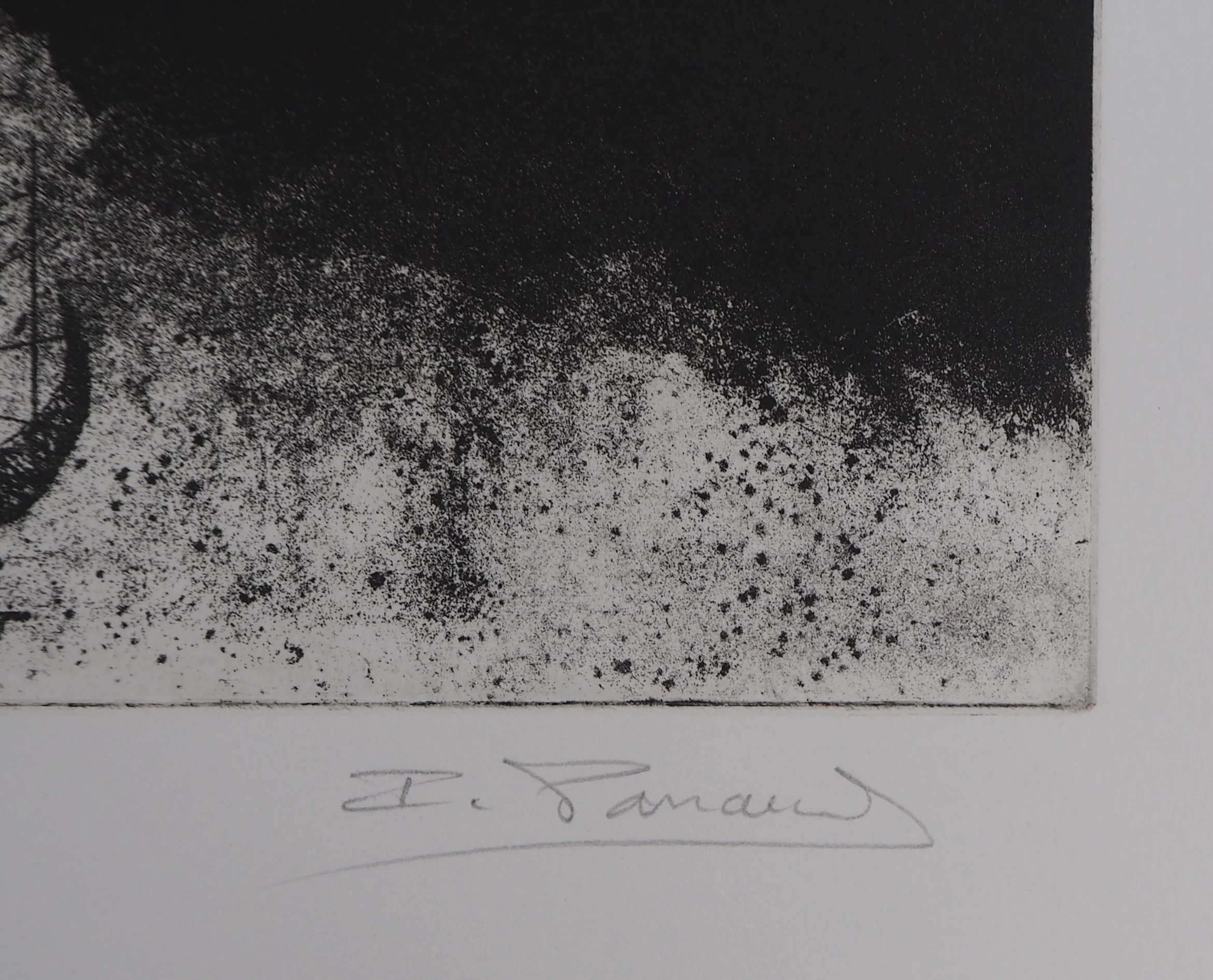 Isabelle PANAUD : Le pélican, Gravure originale signée - Image 2