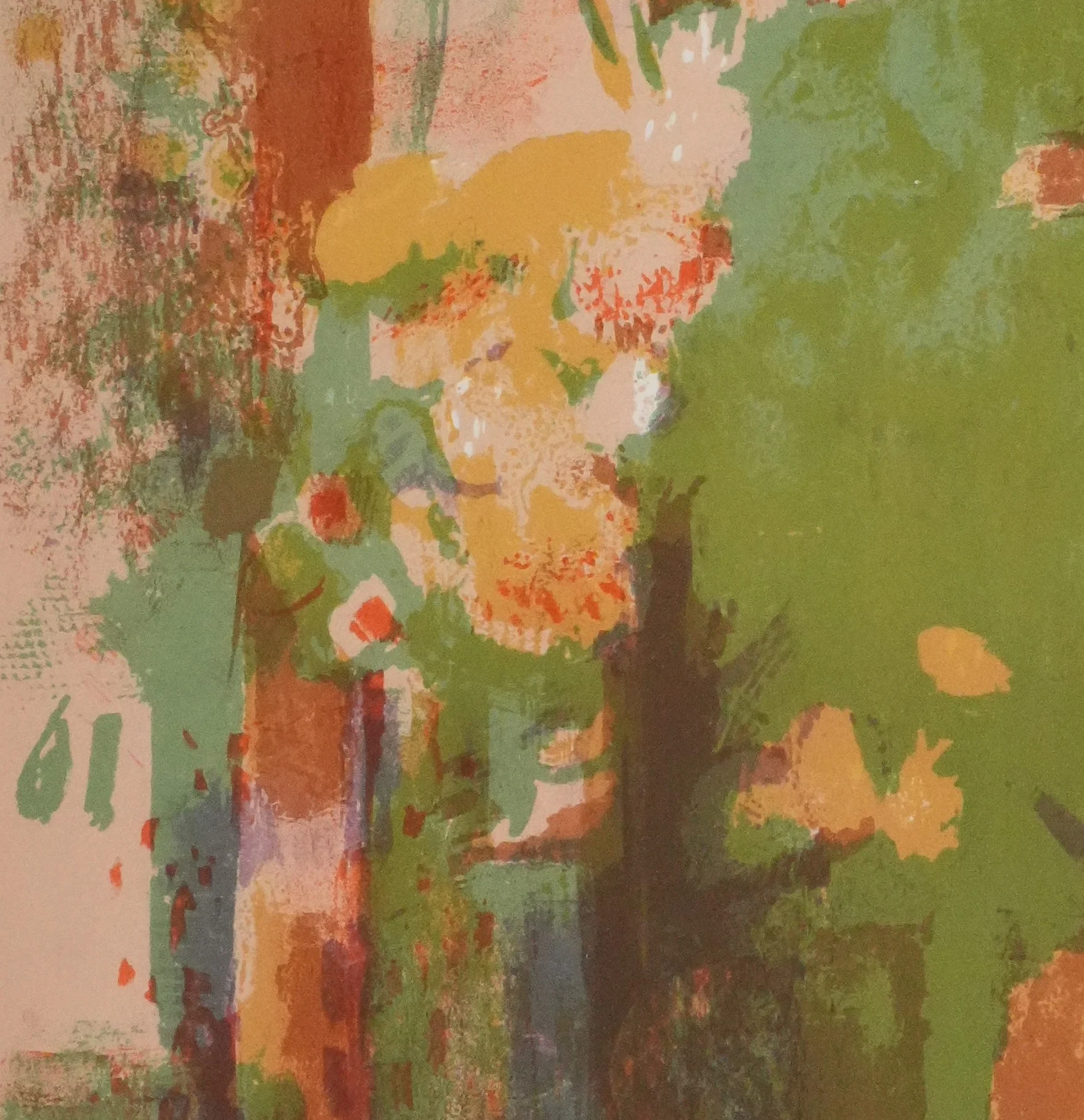 Paul COLLOMB : Bouquet à la fenêtre, Lithographie originale signée - Image 6