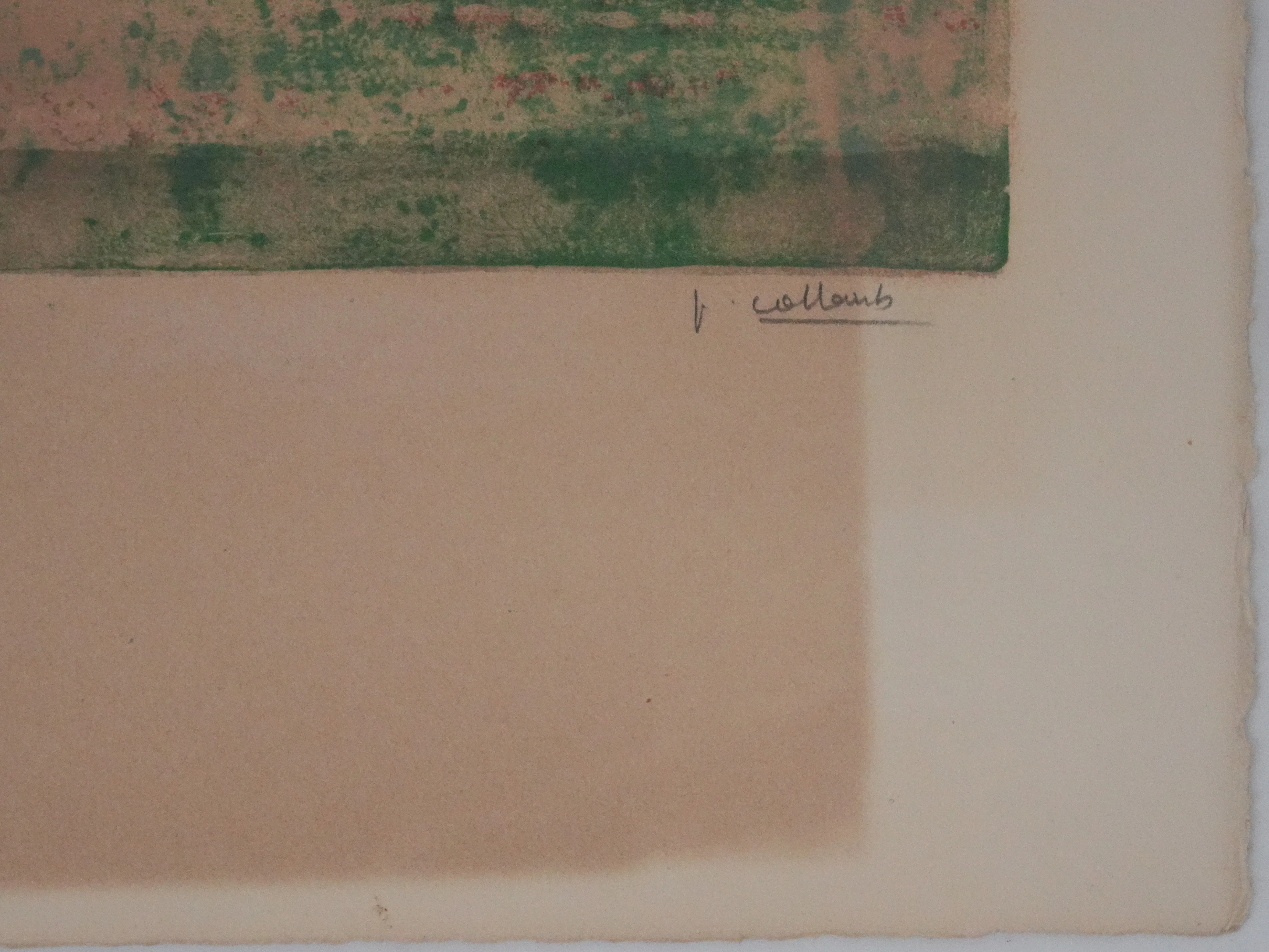Paul COLLOMB : Le chat blanc, Lithographie originale signée - Image 8