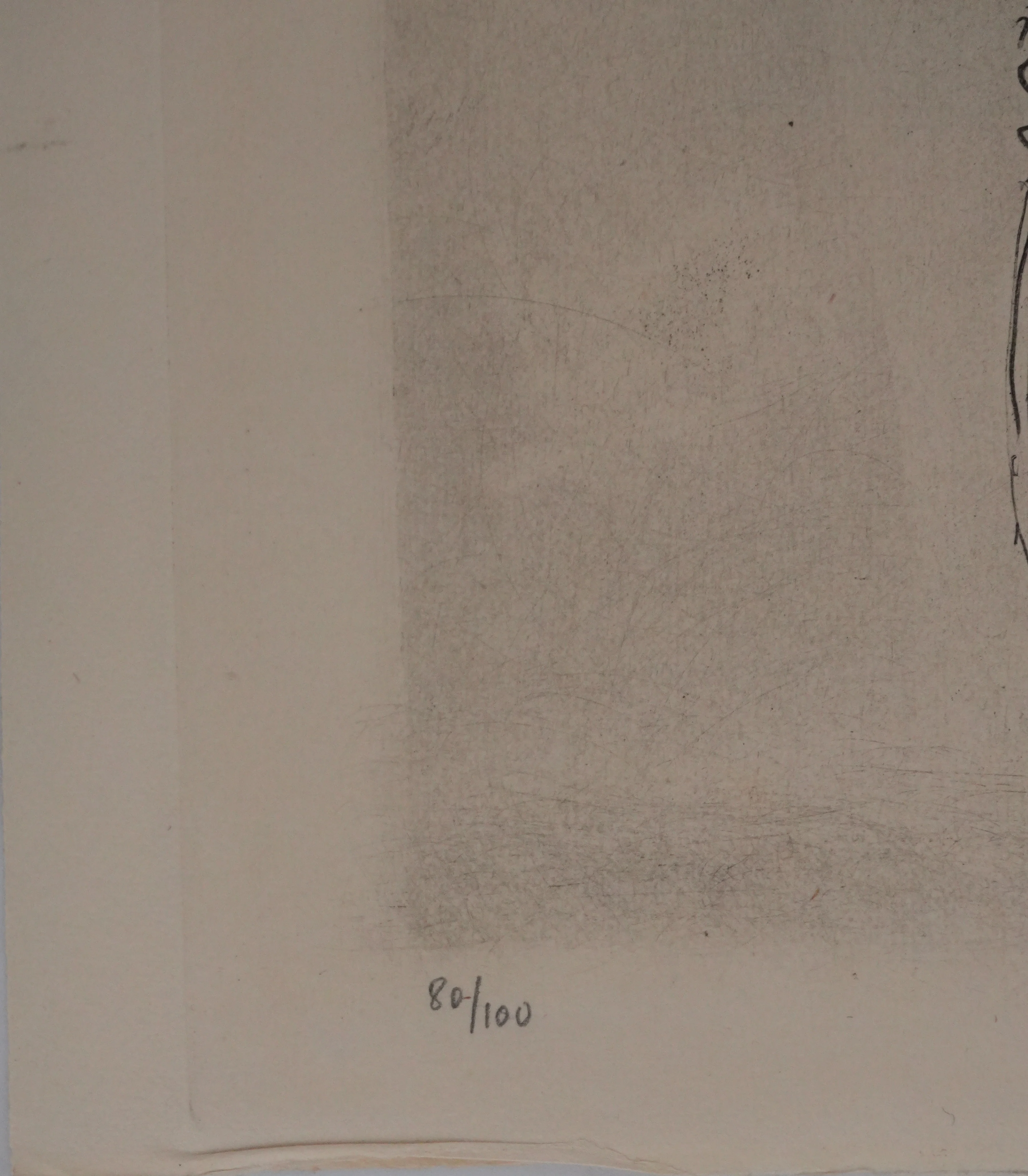 Paul GAVARNI : Le paysan, Gravure originale signée - Image 4