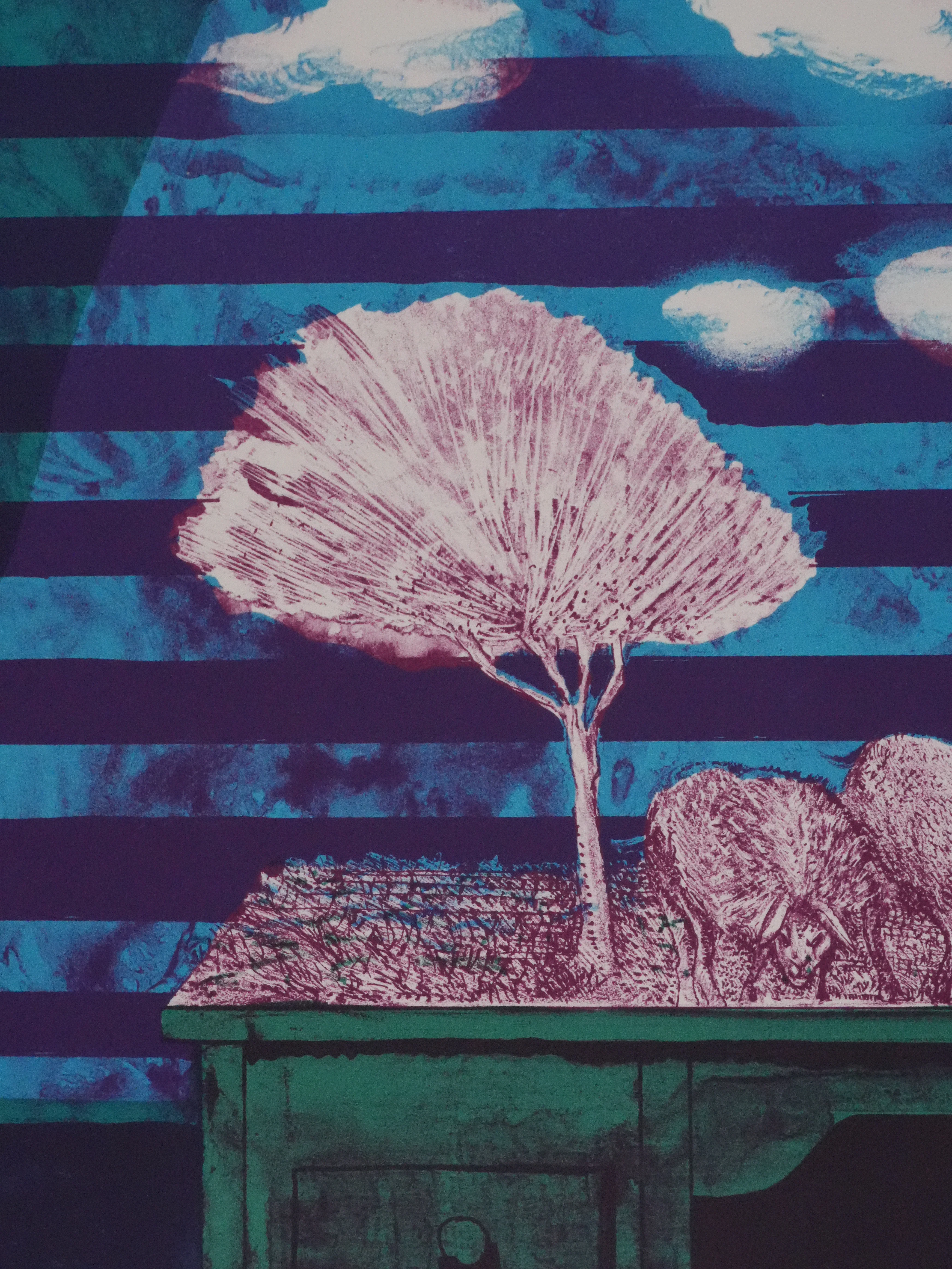 Peter PAONE : Dreams, Le paysage onirique, Lithographie originale signée - Image 5