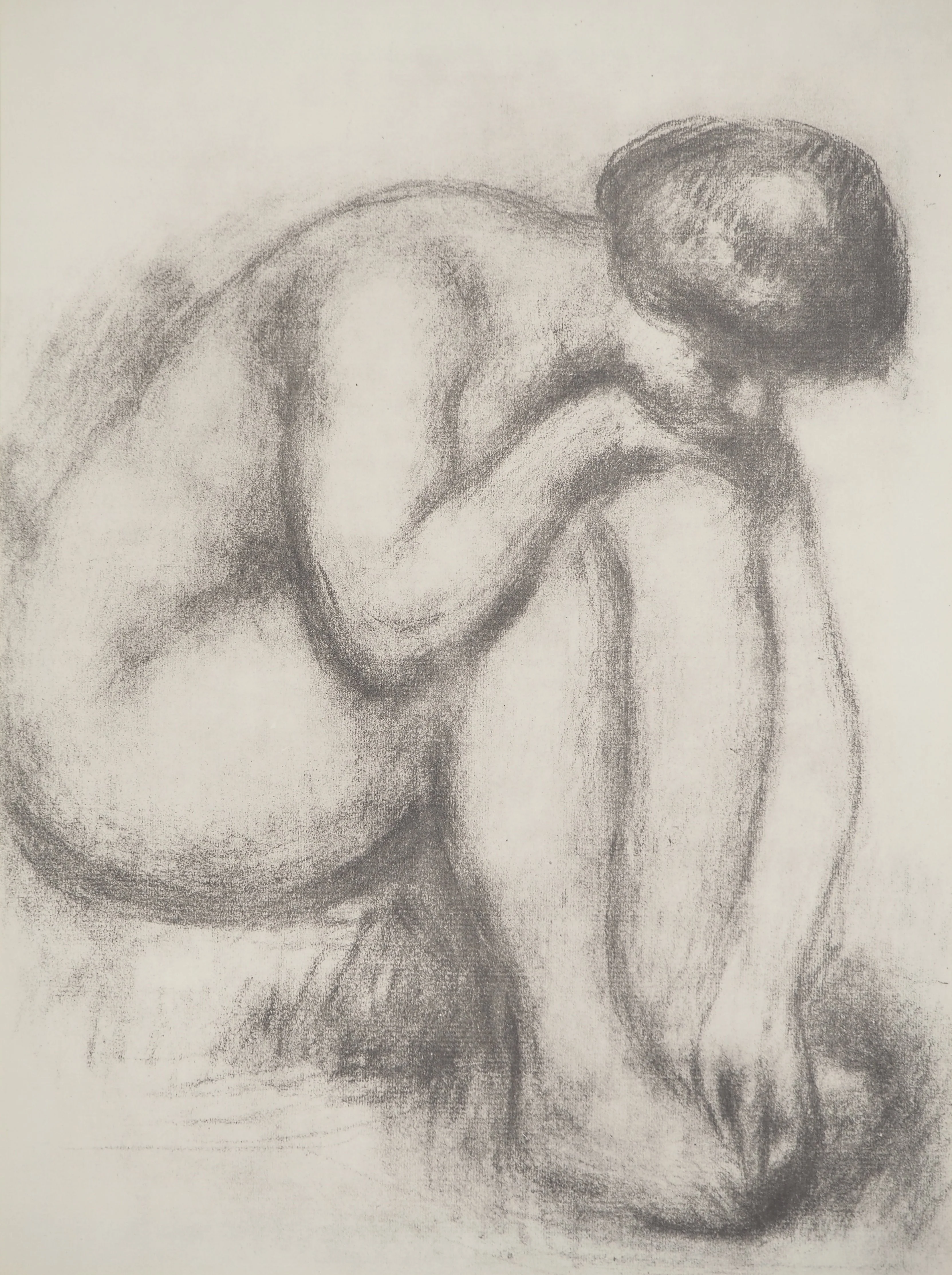 Pierre-Auguste RENOIR : Nu assis Lithographie et pochoir - Image 2