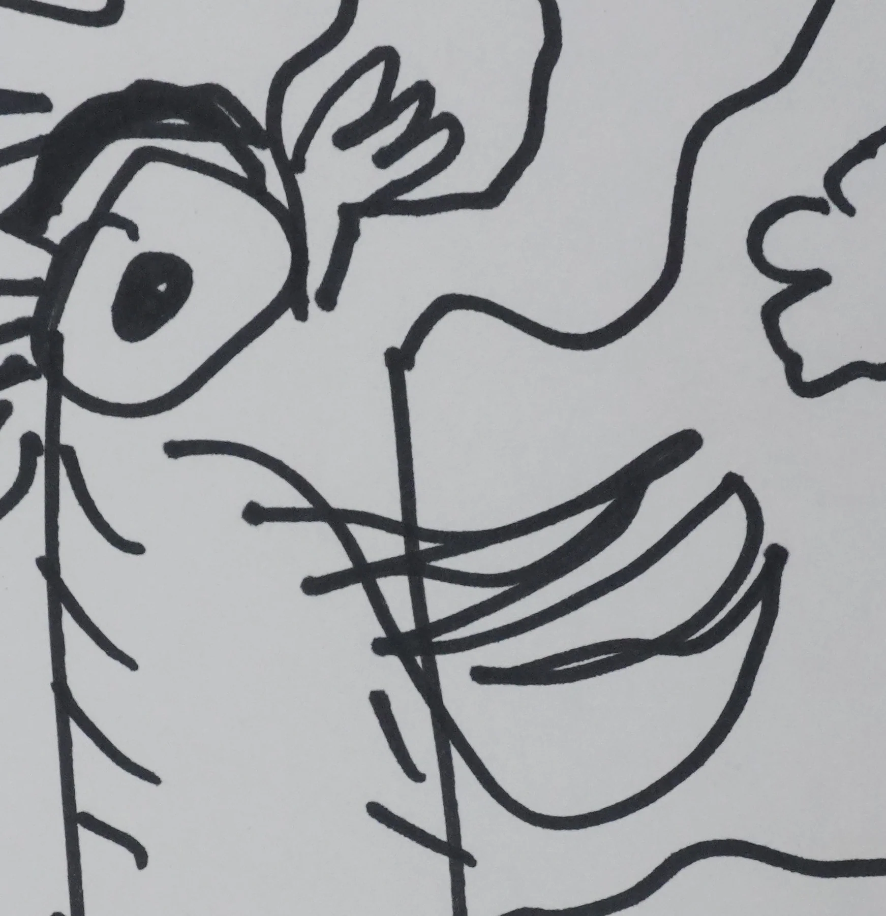 Pierre BRASSEUR : L'arbre à l'oeil, Autographe et dessin original signé - Image 5