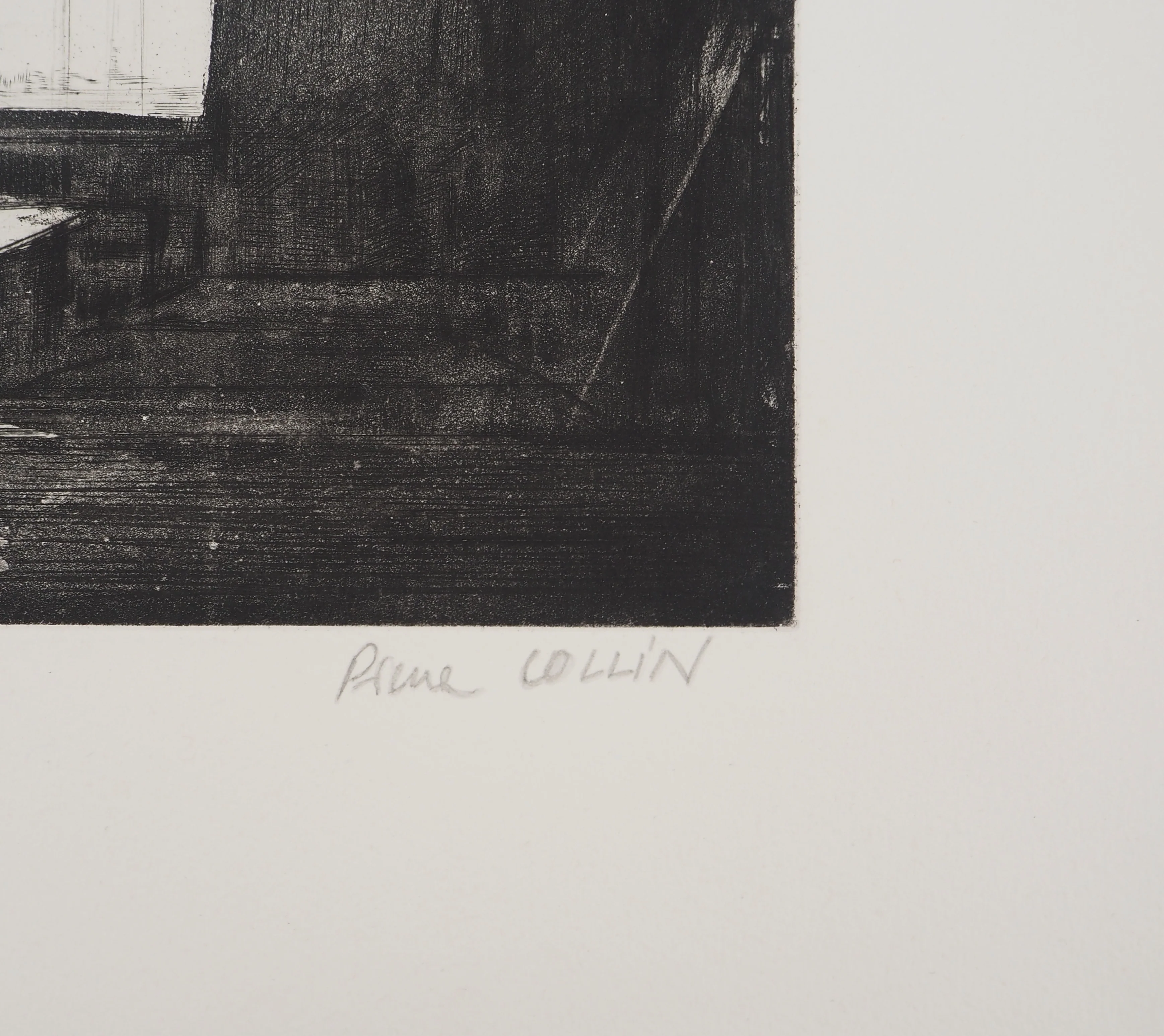 Pierre COLLIN : Maurepas II, Gravure originale signée - Image 2