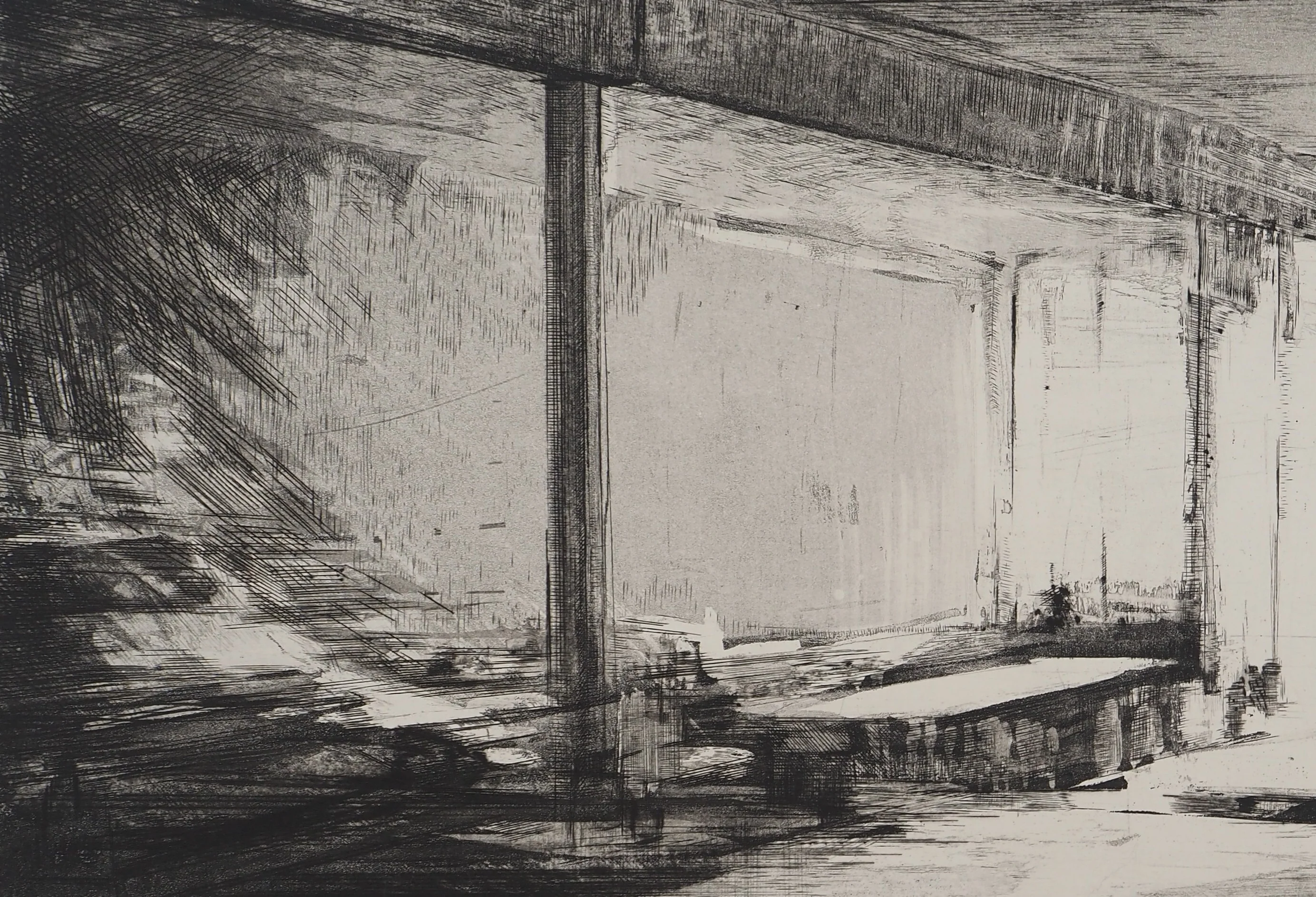 Pierre COLLIN : Maurepas II, Gravure originale signée - Image 4