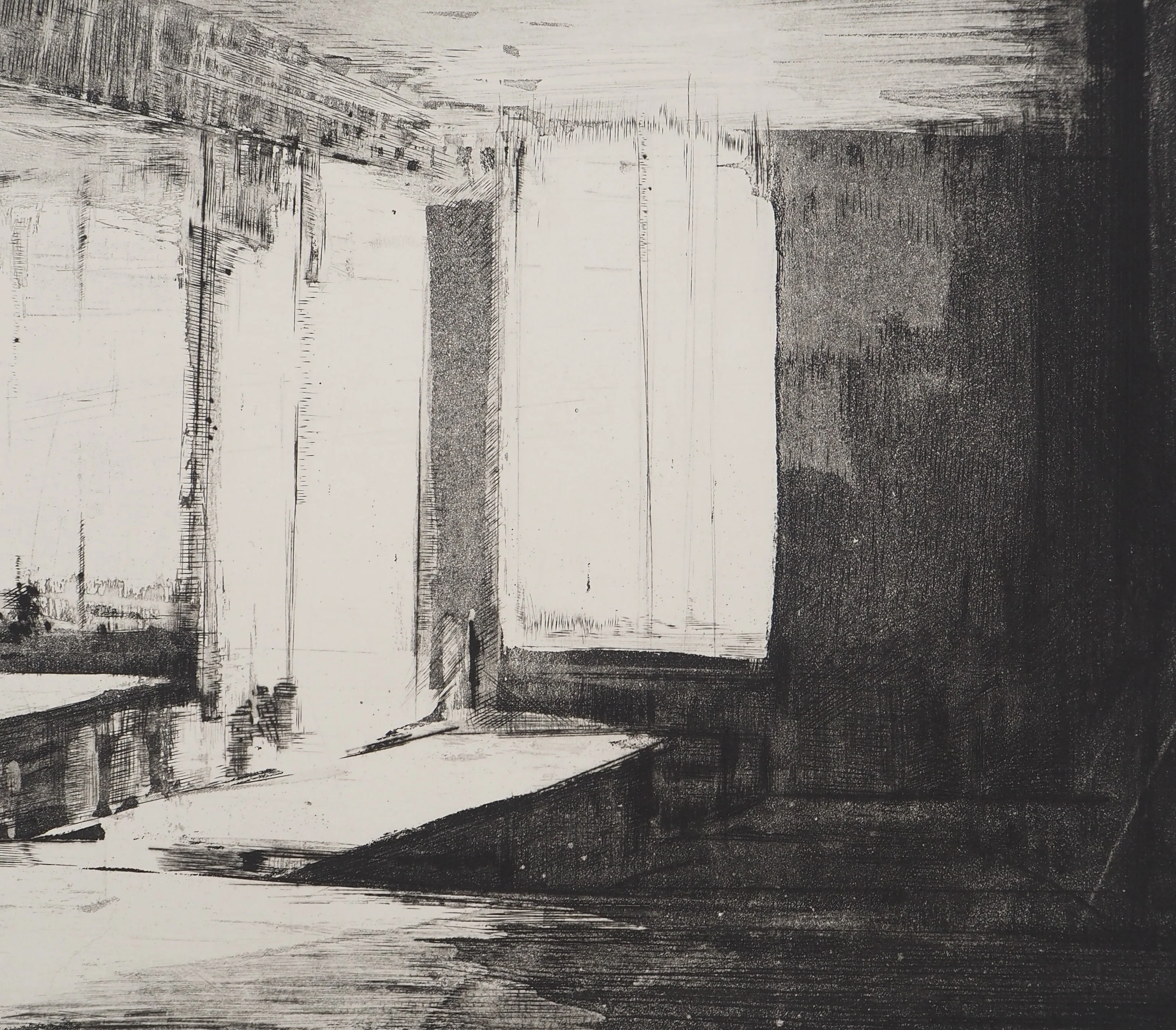 Pierre COLLIN : Maurepas II, Gravure originale signée - Image 5