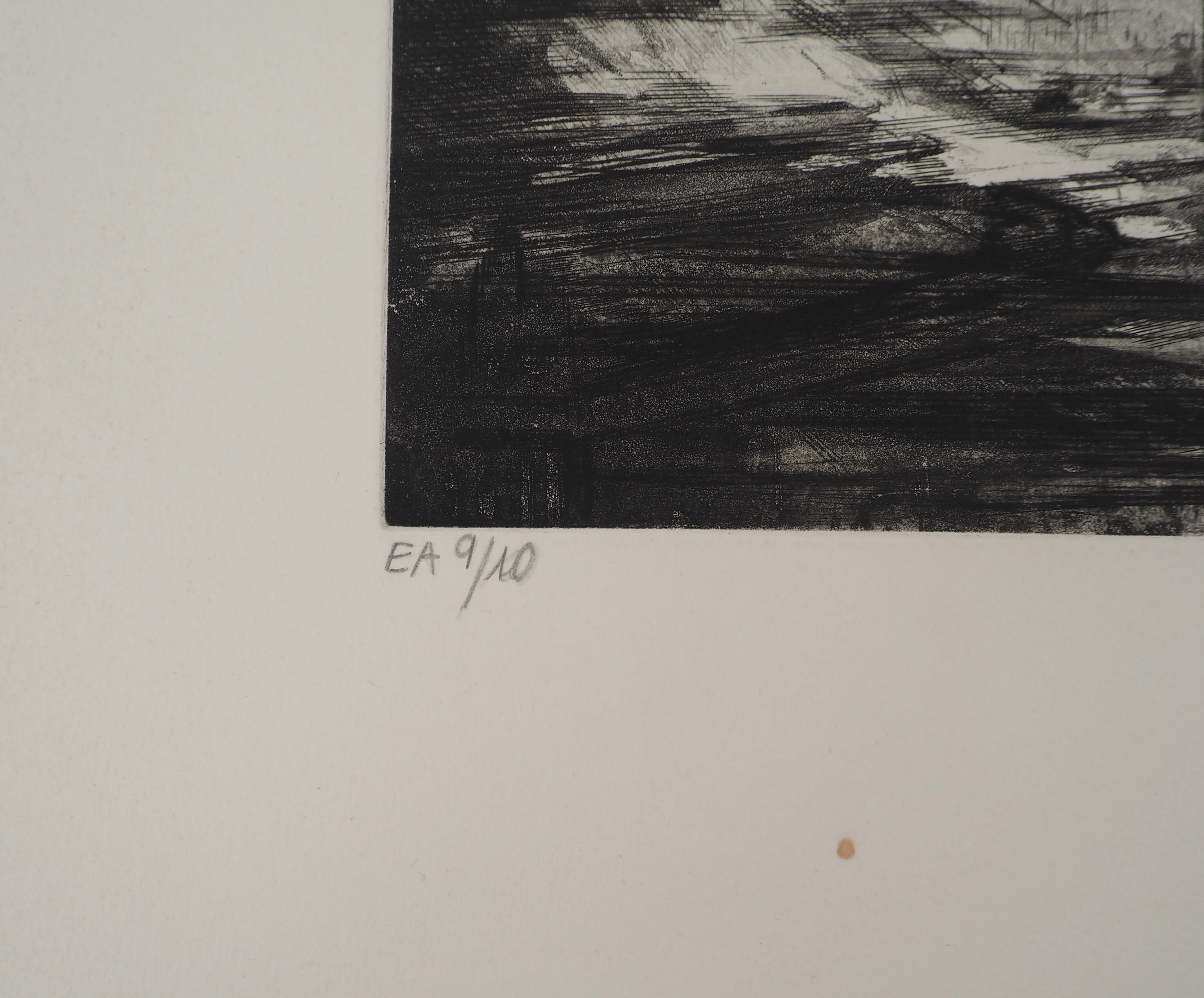 Pierre COLLIN : Maurepas II, Gravure originale signée - Image 6