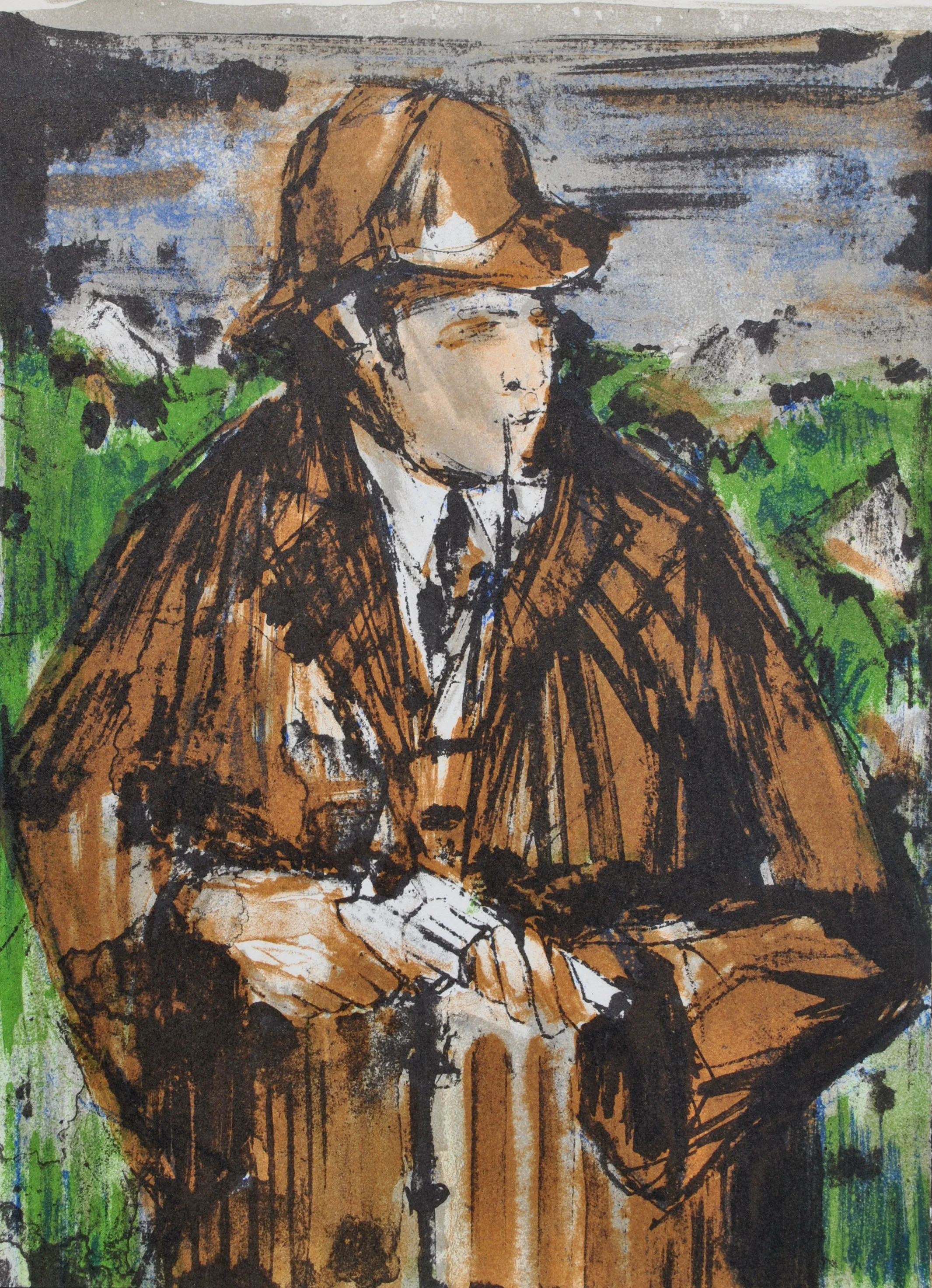 Pierre LETELLIER : Sherlock Holmes, 9 Lithographies originales, 1967 - Image 2