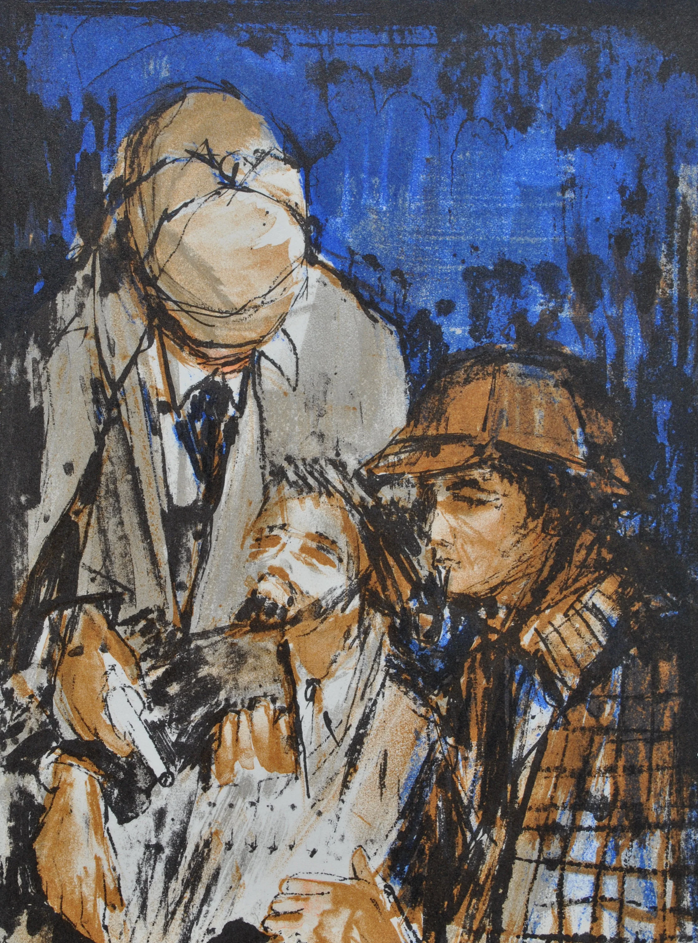 Pierre LETELLIER : Sherlock Holmes, 9 Lithographies originales, 1967 - Image 8
