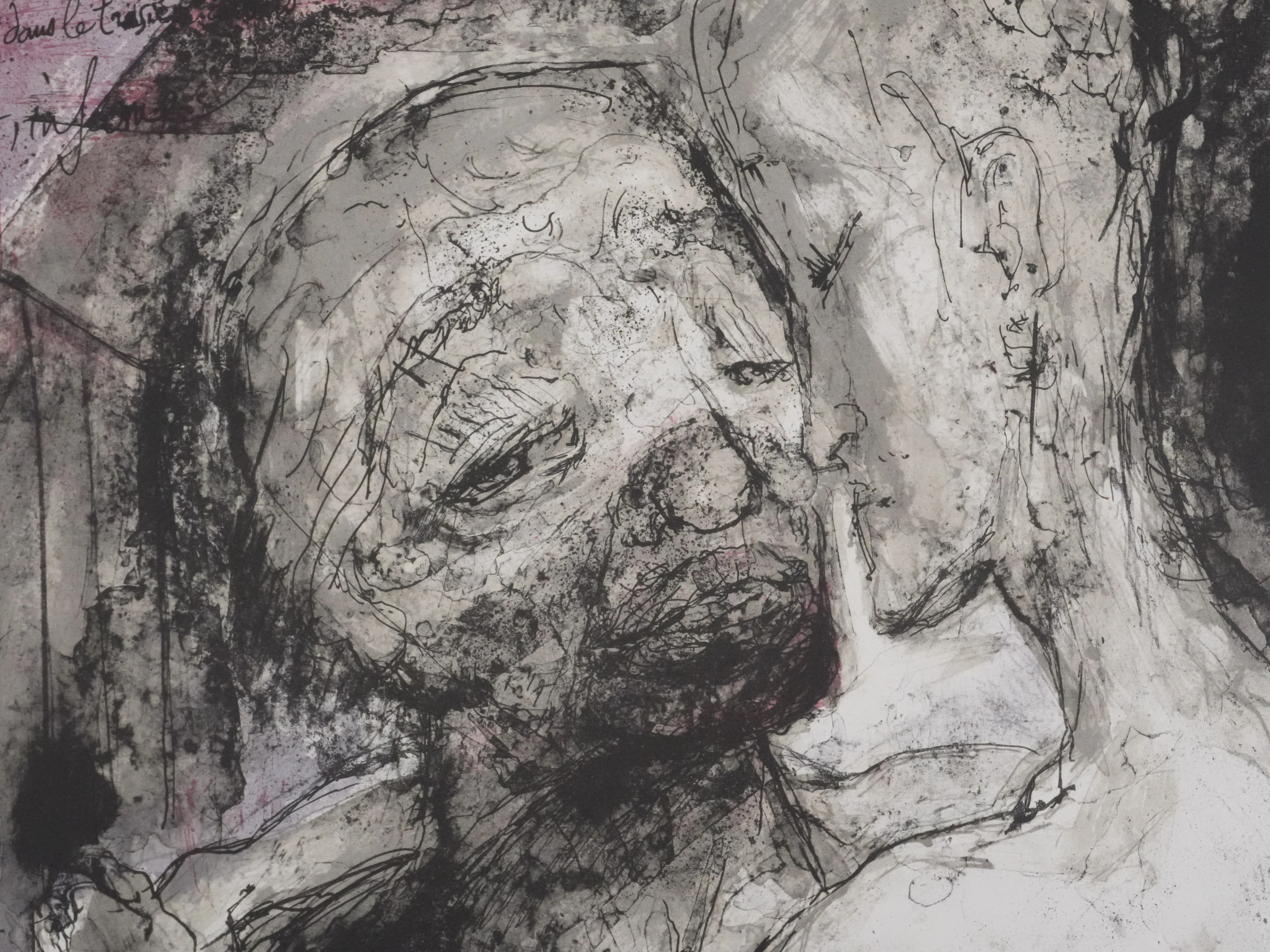 Pierre PARSUS : Brassens, La fille à cent sous, Lithographie originale signée - Image 4