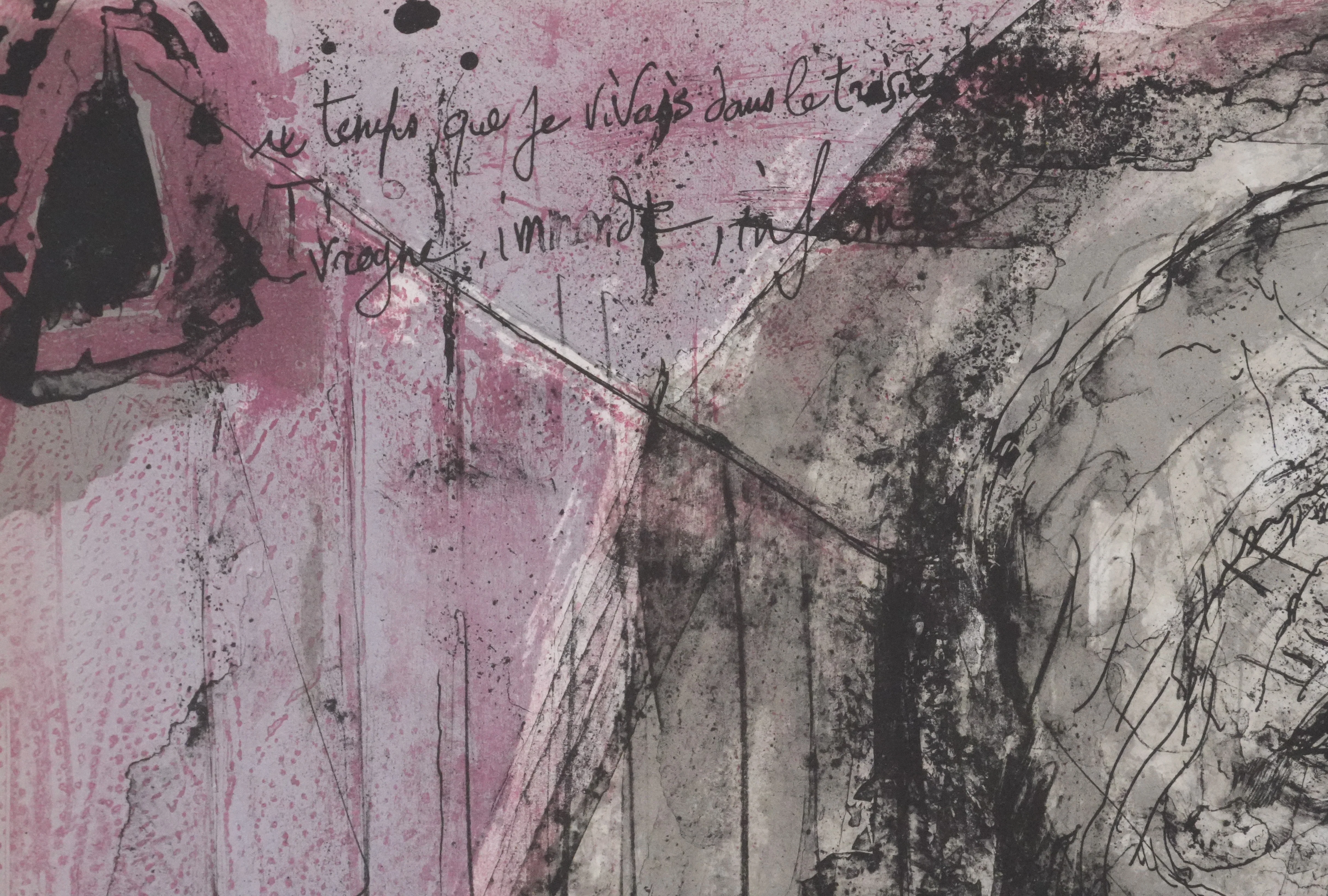 Pierre PARSUS : Brassens, La fille à cent sous, Lithographie originale signée - Image 5