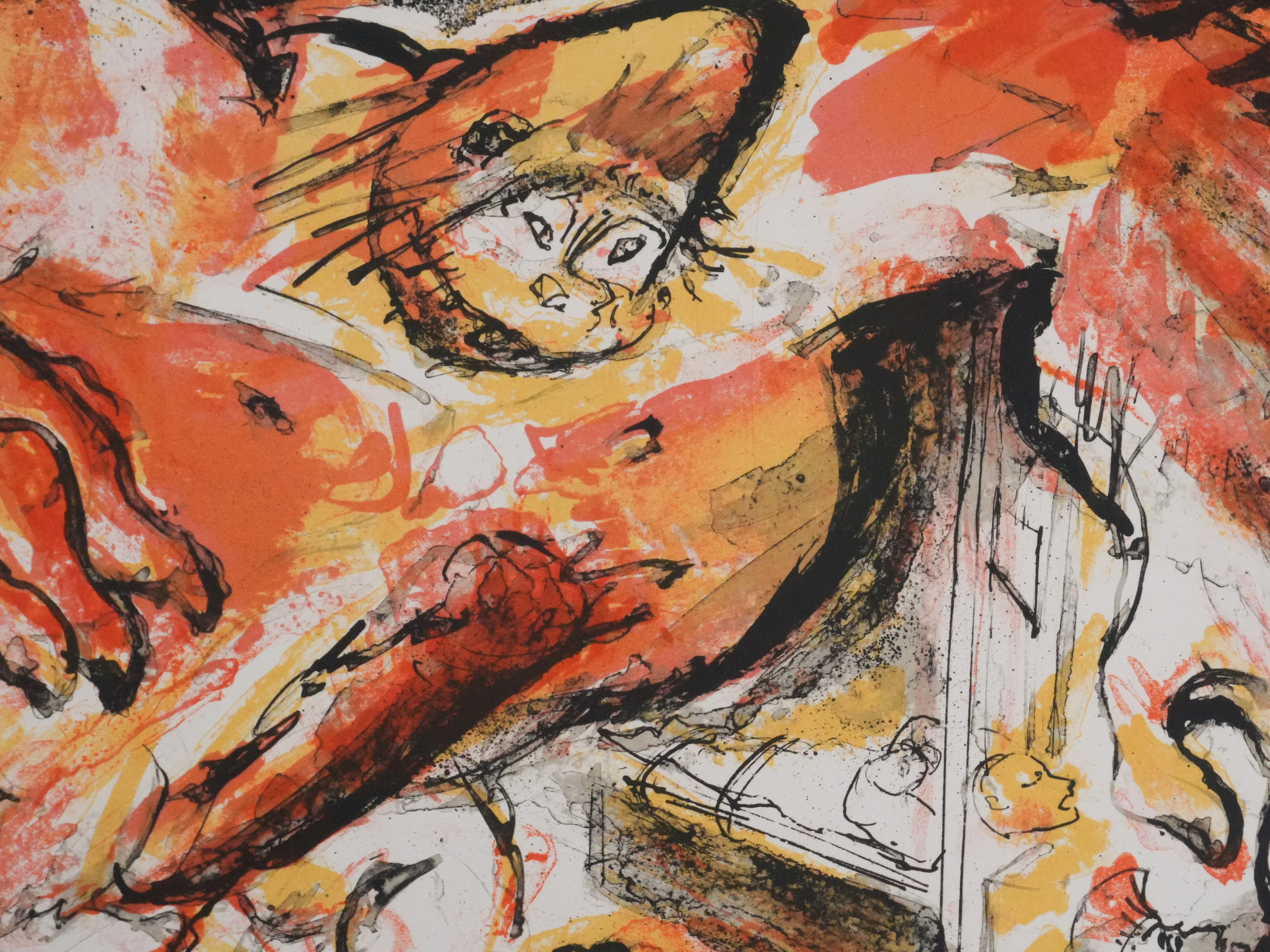 Pierre PARSUS : Brassens, Le gorille, Lithographie originale signée - Image 4