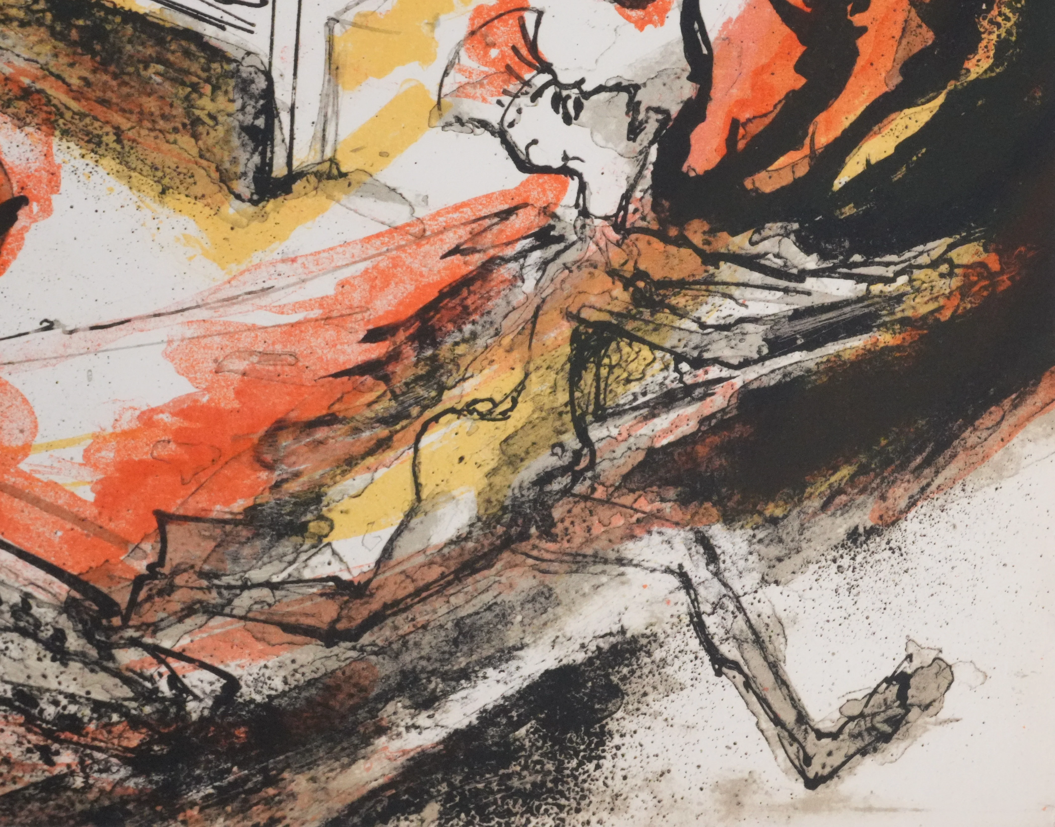 Pierre PARSUS : Brassens, Le gorille, Lithographie originale signée - Image 6