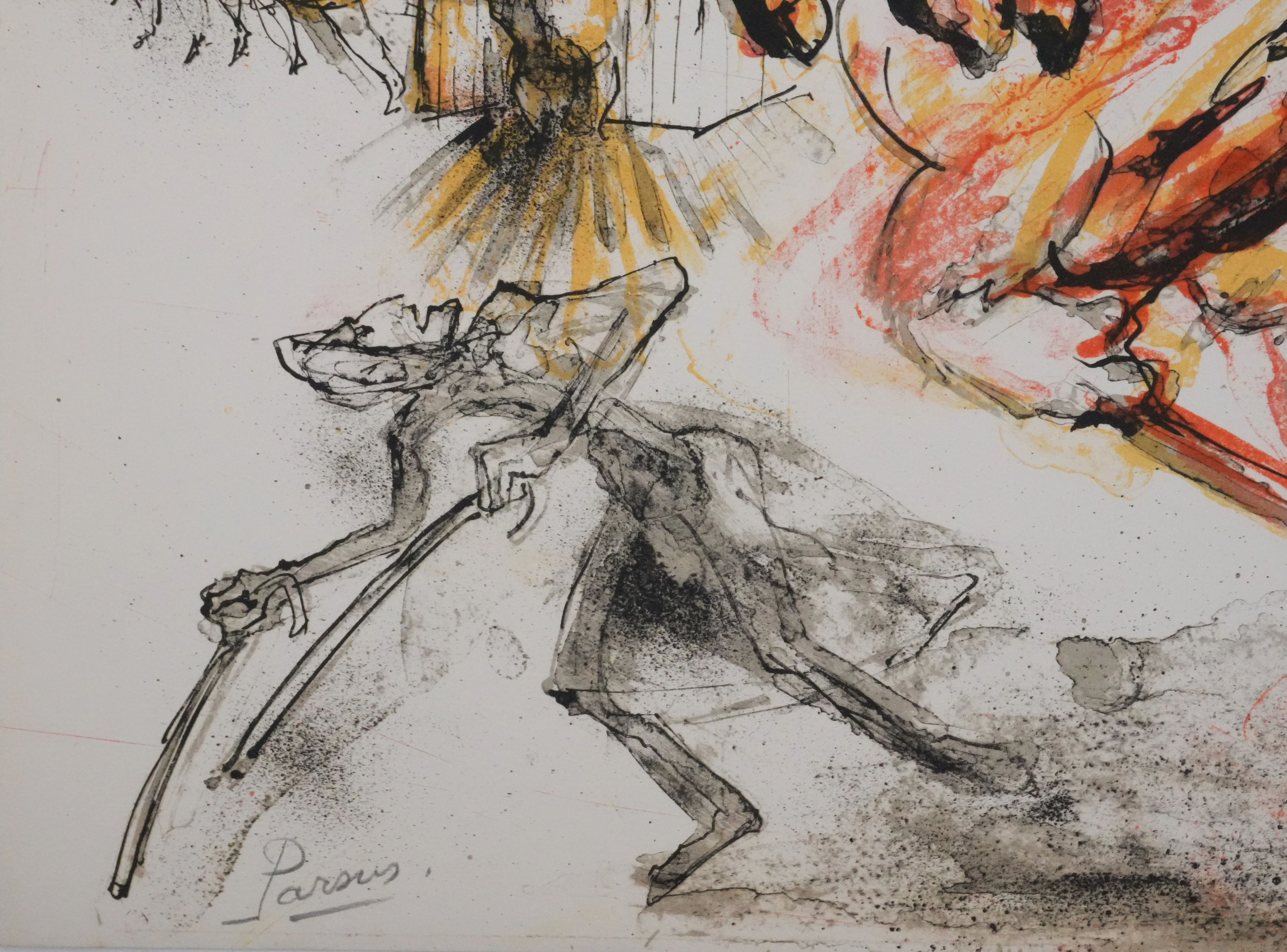 Pierre PARSUS : Brassens, Le gorille, Lithographie originale signée - Image 7