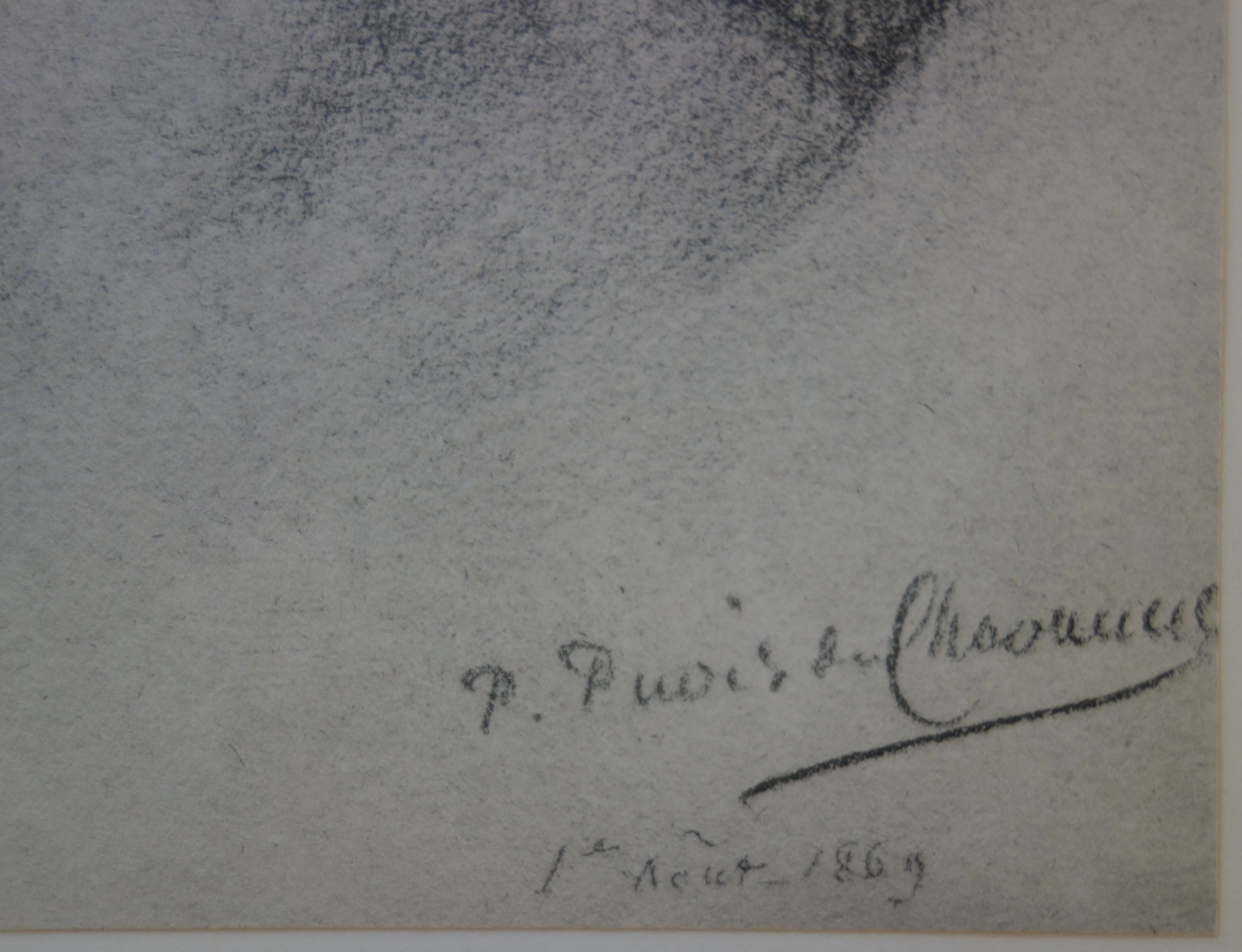 Pierre PUVIS DE CHAVANNES : L’Espérance, Lithographie originale signée - Image 2