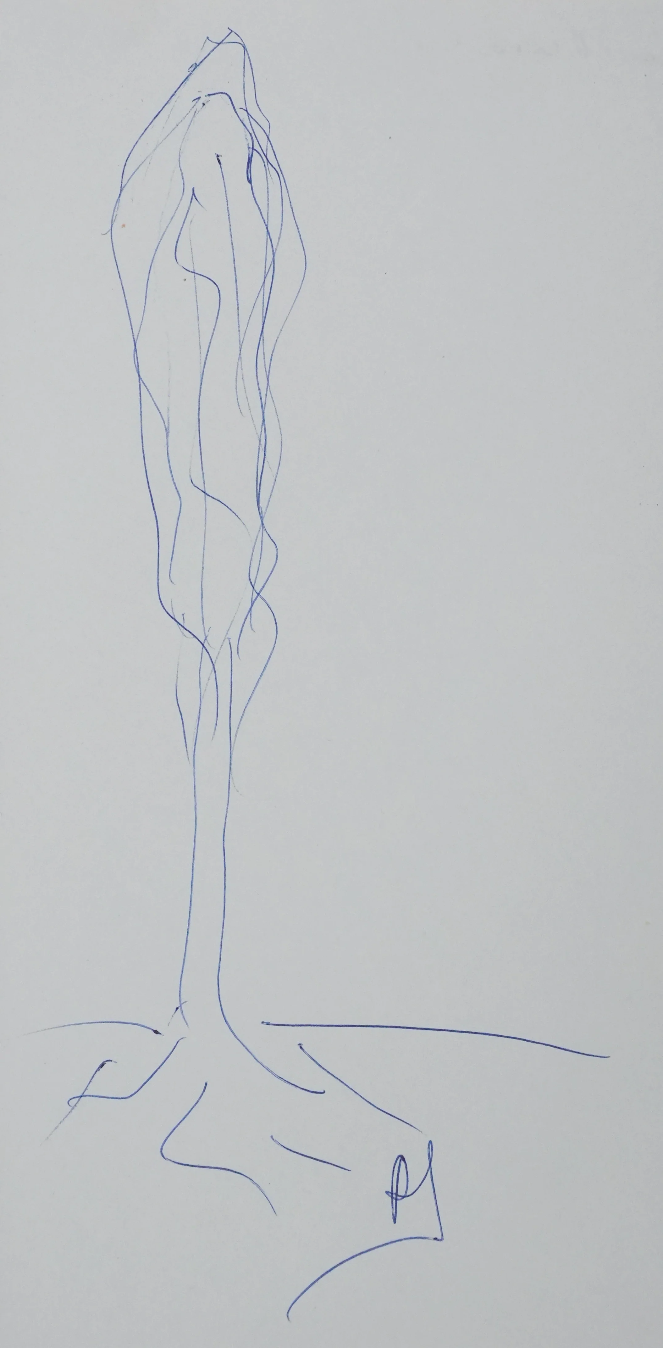 Pierre SIROT : L'arbre fin, Autographe et dessin original signé - Image 3