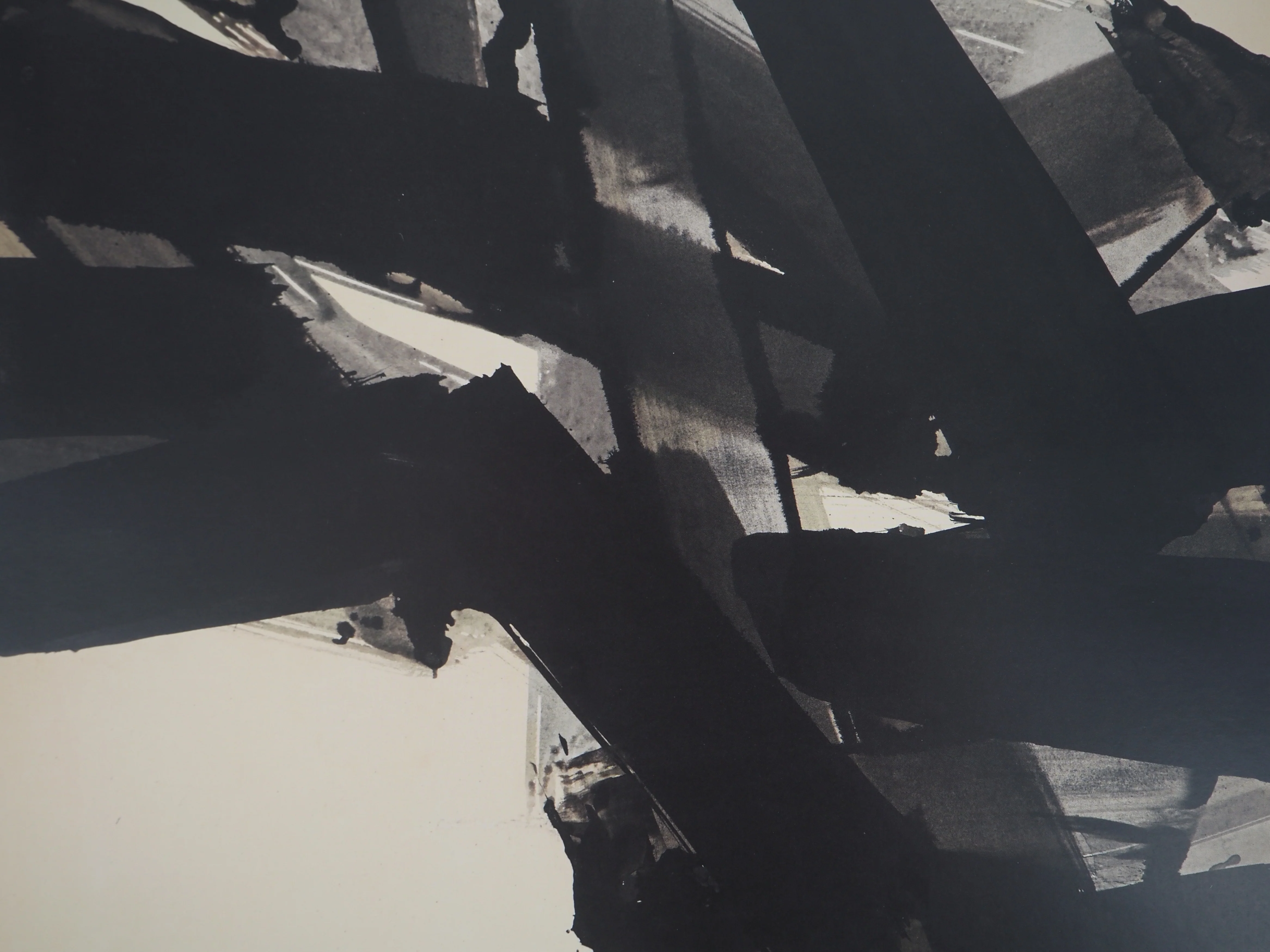 Pierre SOULAGES : Encre 1961, Affiche originale Musée Soulages - Image 4