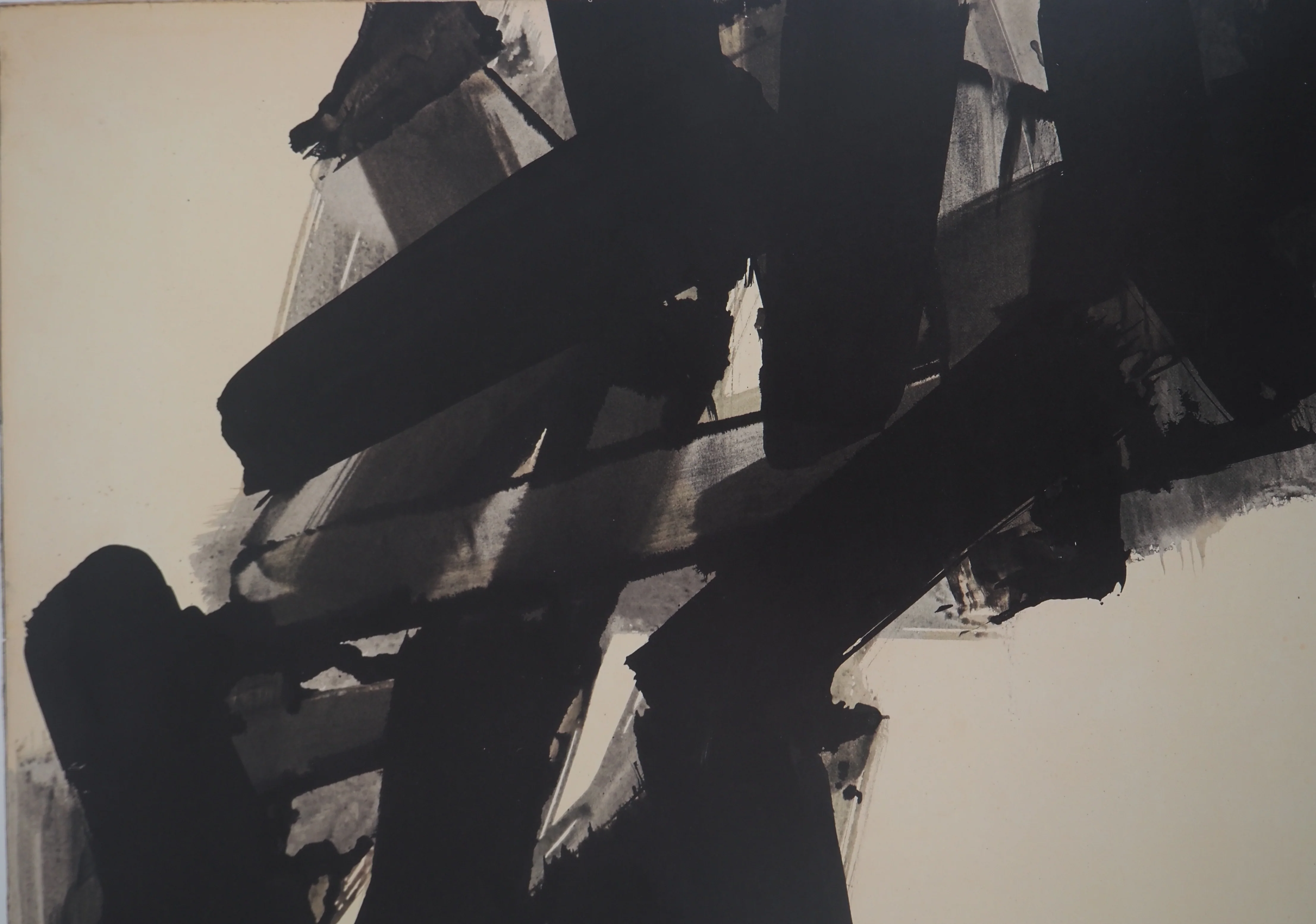 Pierre SOULAGES : Encre 1961, Affiche originale Musée Soulages - Image 5