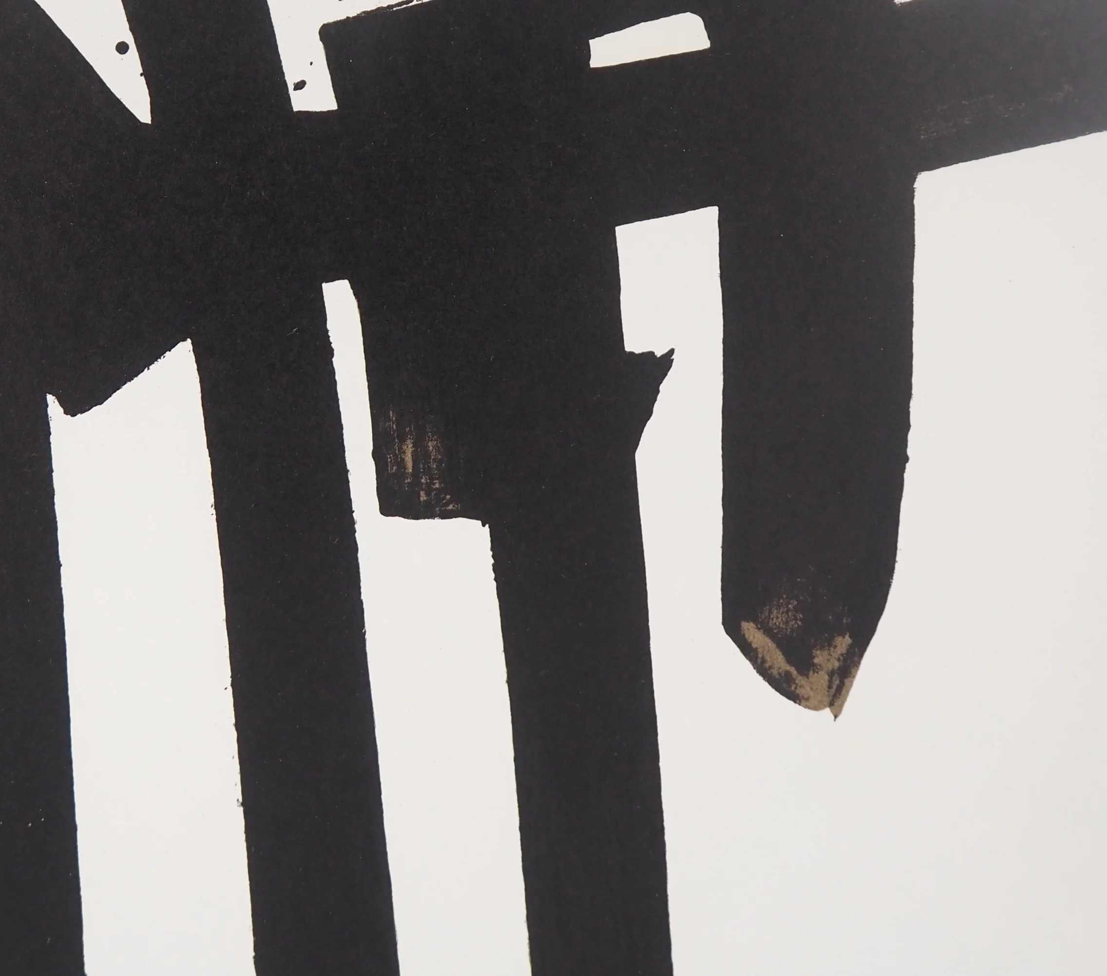 Pierre SOULAGES : Lithographie n°28, Lithographie originale - Image 5