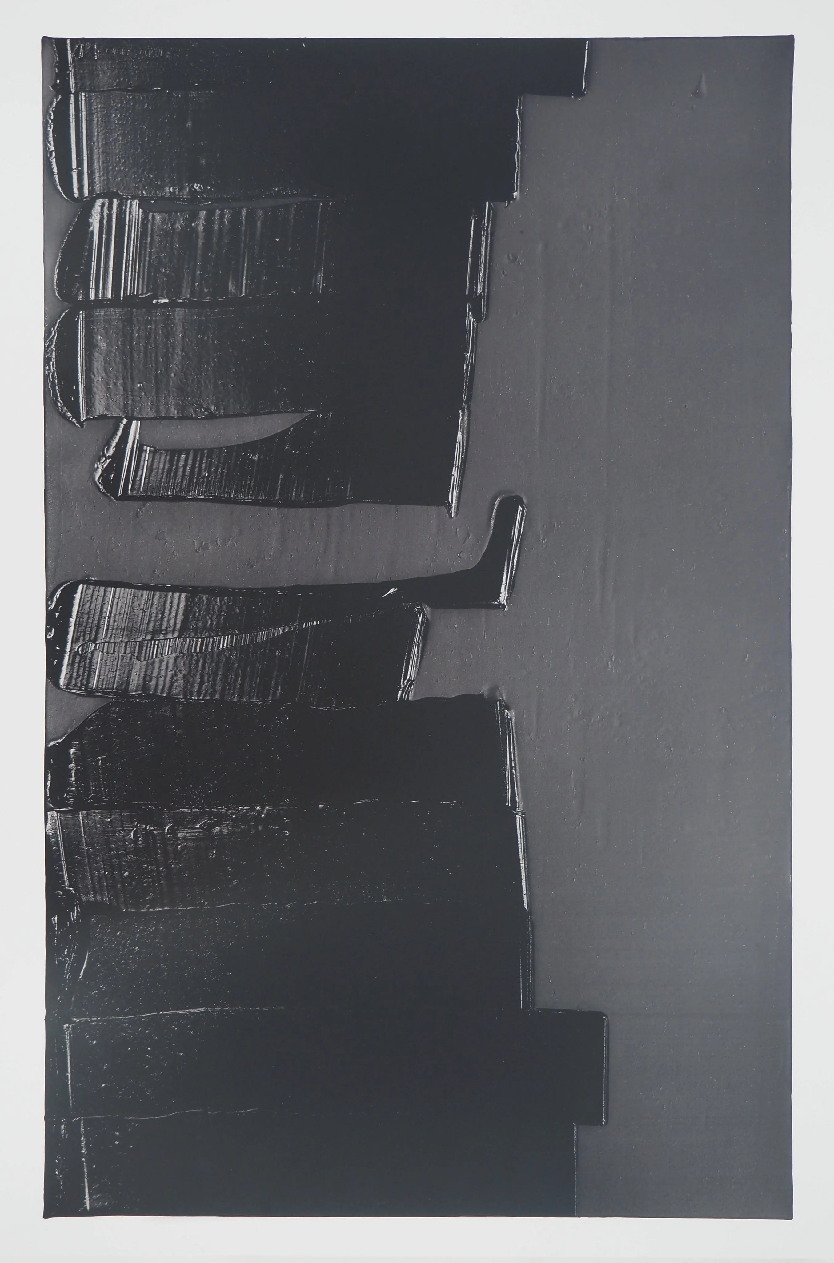 Pierre SOULAGES : Outrenoir 4 juillet 2021, Affiche originale Musée Soulages