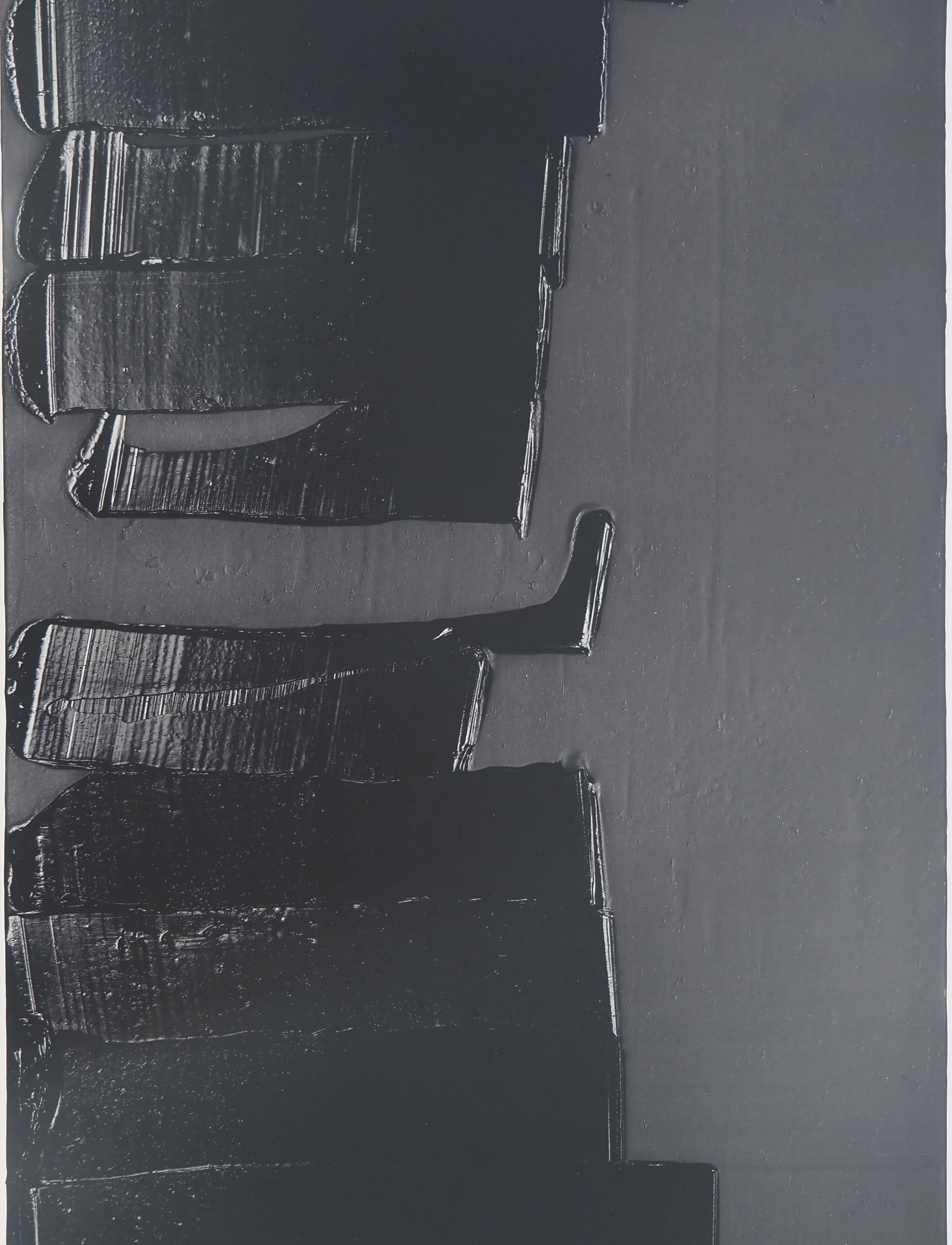 Pierre SOULAGES : Outrenoir 4 juillet 2021, Affiche originale Musée Soulages - Image 3