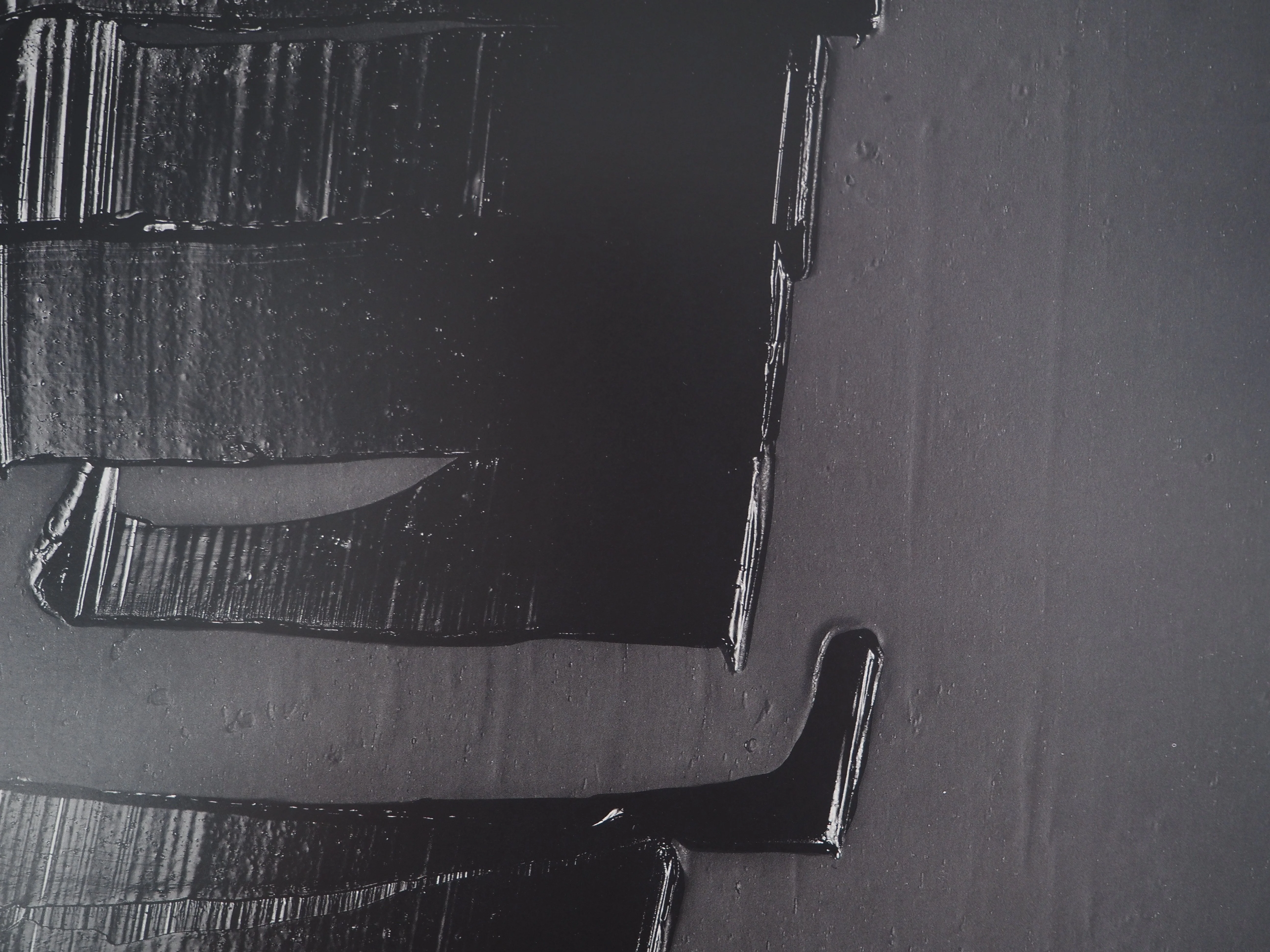 Pierre SOULAGES : Outrenoir 4 juillet 2021, Affiche originale Musée Soulages - Image 5
