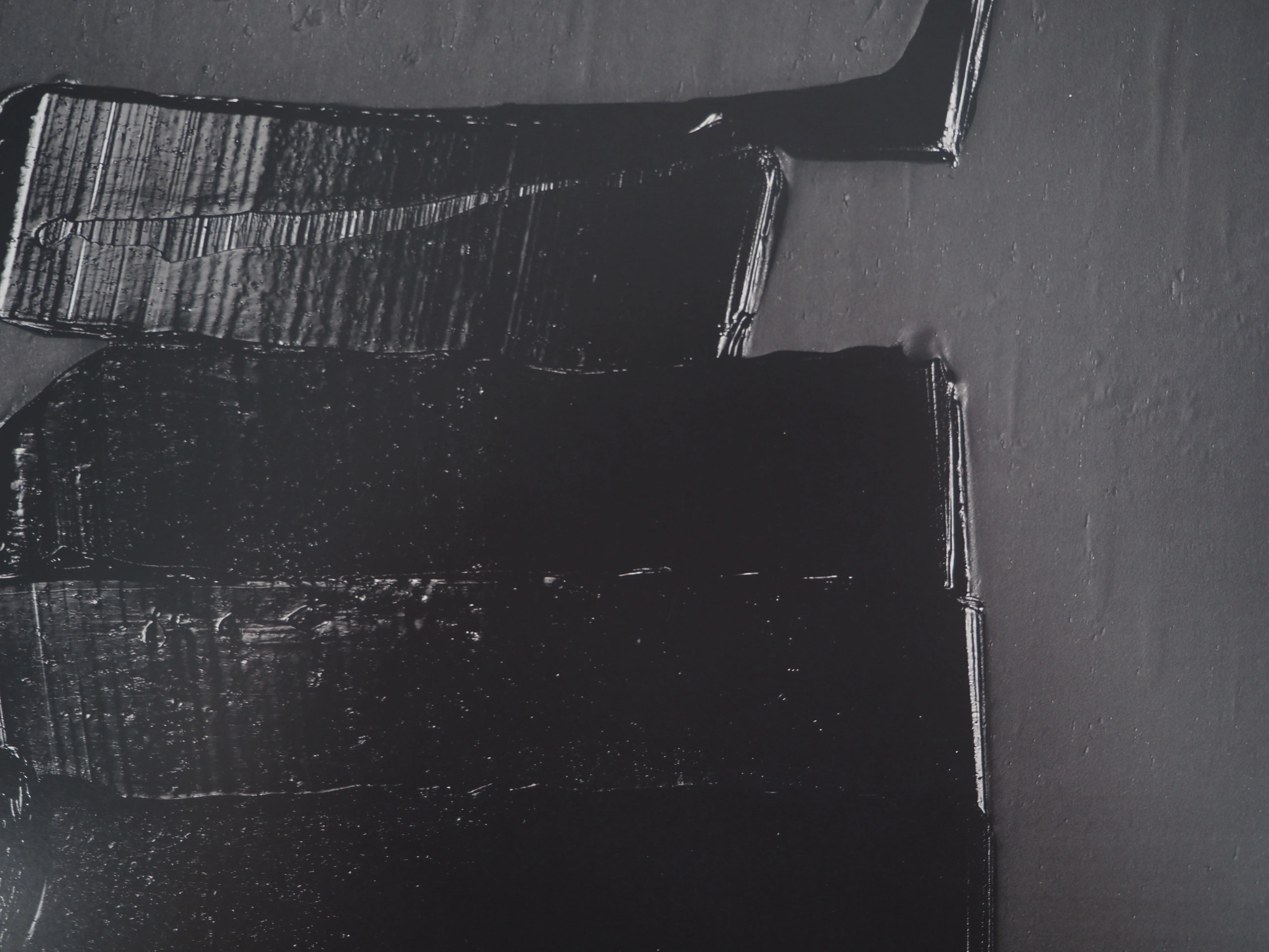Pierre SOULAGES : Outrenoir 4 juillet 2021, Affiche originale Musée Soulages - Image 6