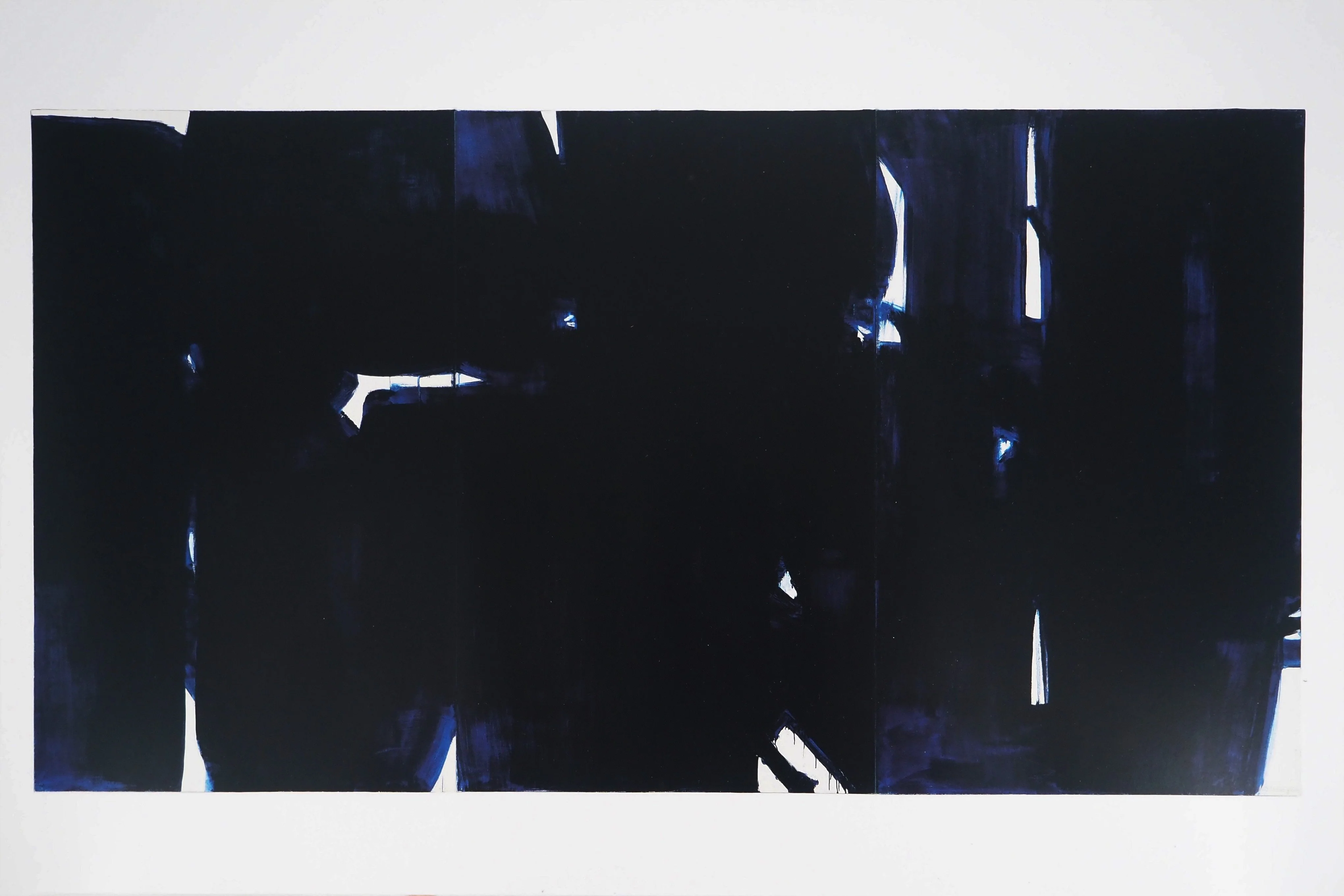 Pierre SOULAGES : Peinture 3 juin 1967, Affiche originale Musée Soulages