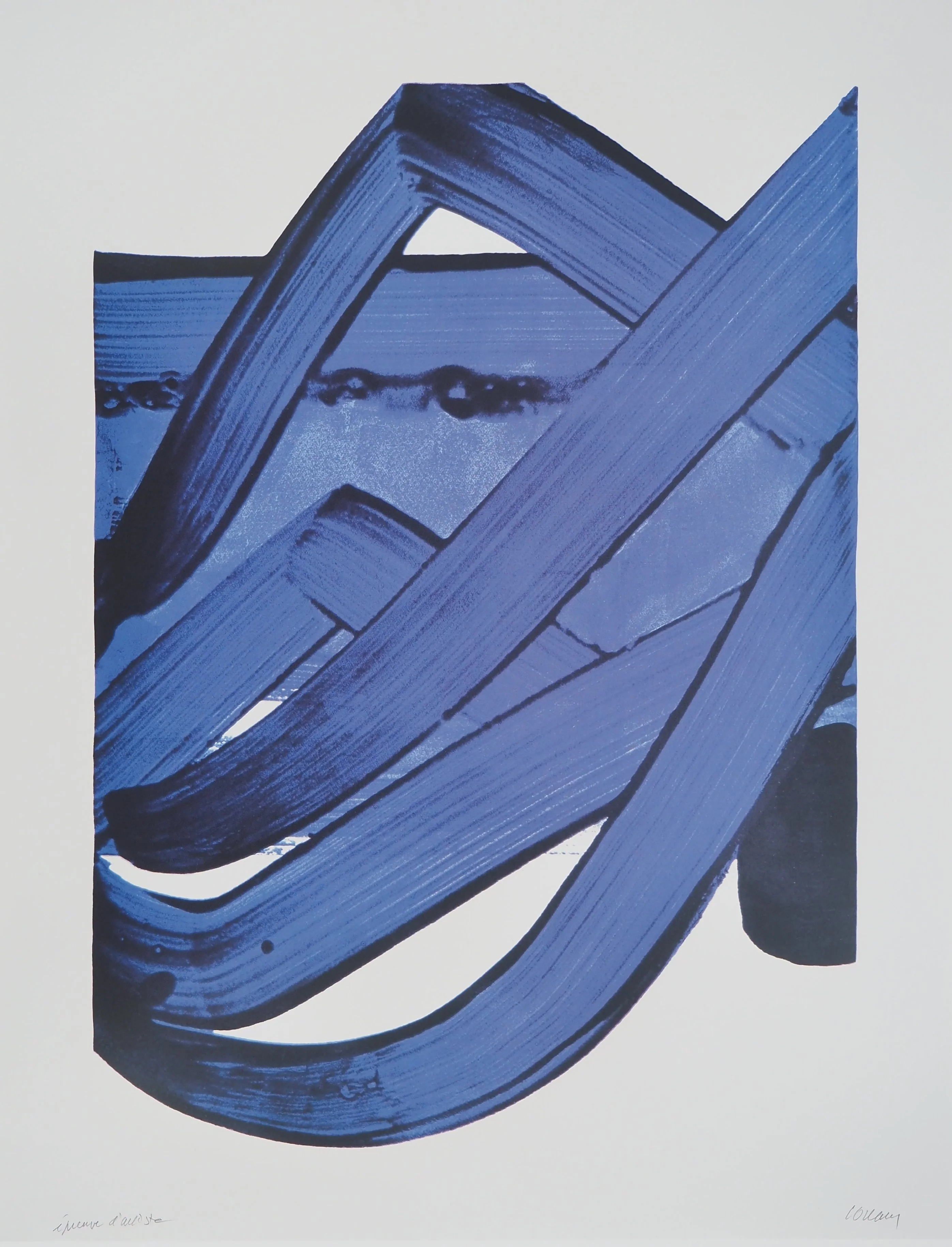 Pierre SOULAGES : Sérigraphie 18, Affiche originale Musée Soulages - Image 3