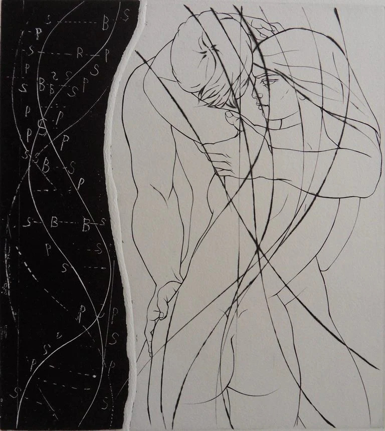 Pierre-Yves TREMOIS : ADN du couple, Gravure originale