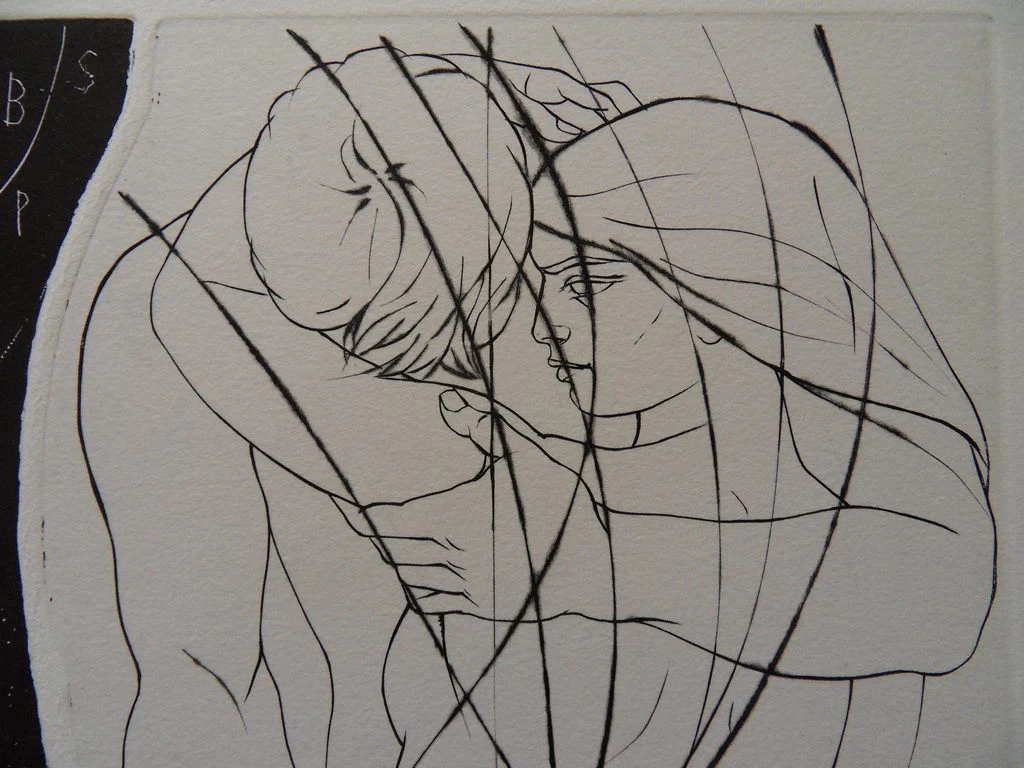 Pierre-Yves TREMOIS : ADN du couple, Gravure originale - Image 3