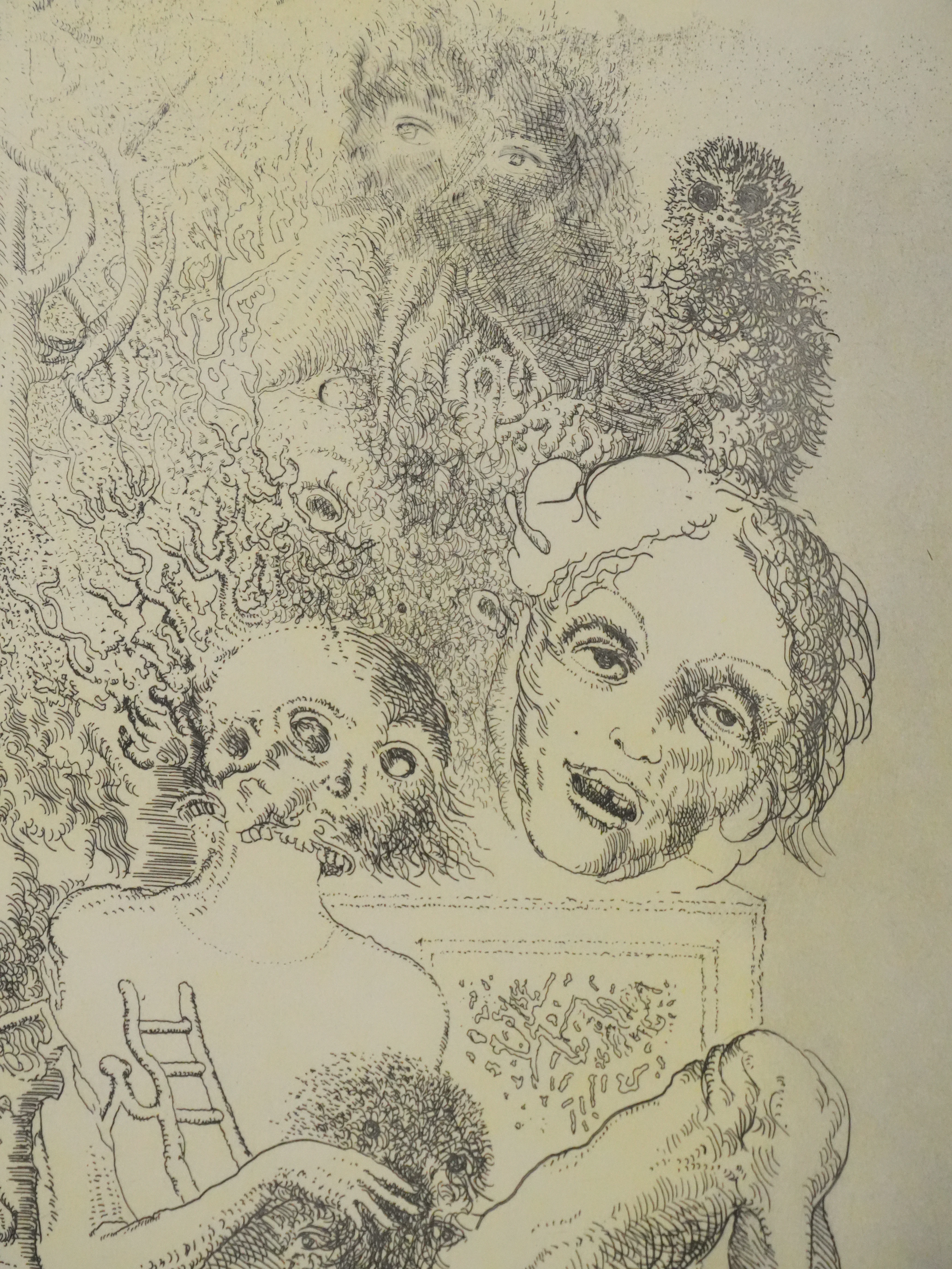 Popovic LJUBA : Dans son parc, Gravure originale signée - Image 6