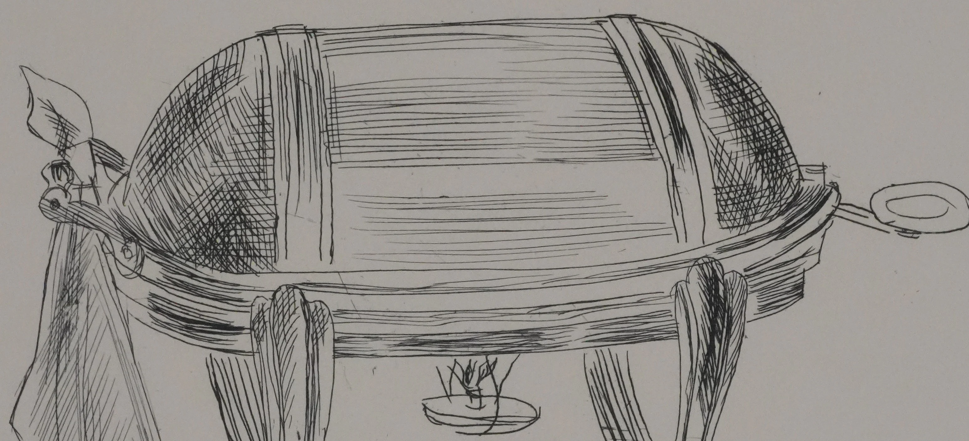Raoul DUFY : La cuisine, Le dîner servi, Gravure originale - Image 3